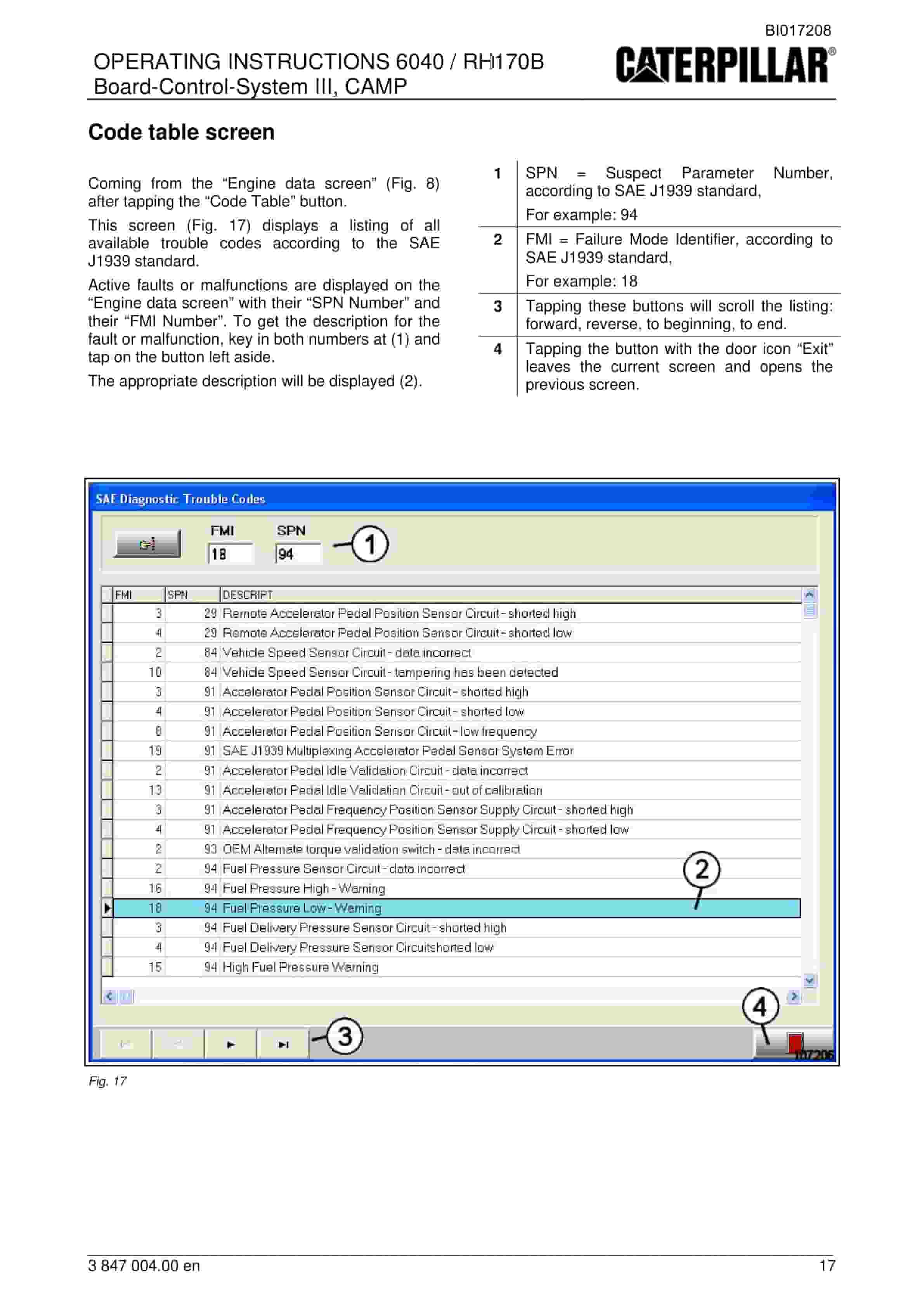 Caterpillar 6040, 6040FS Hydraulic Shovel Operation Manual BI017208 3 Caterpillar 6040, 6040FS Hydraulic Shovel Operation Manual BI017208 - Image 3