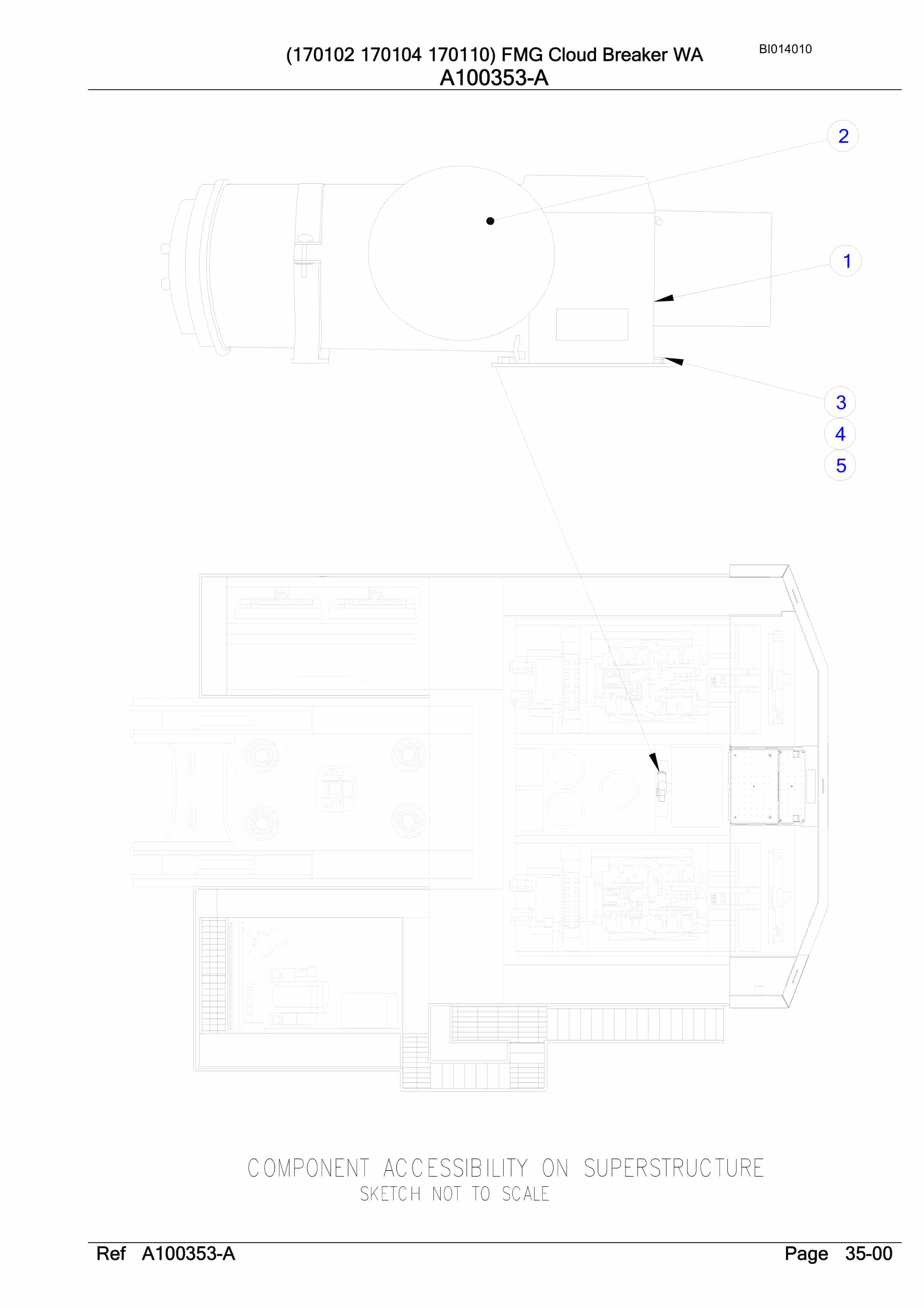Caterpillar 6040 Hydraulic Shovel Australian Options - Parts Manual BI014010-4