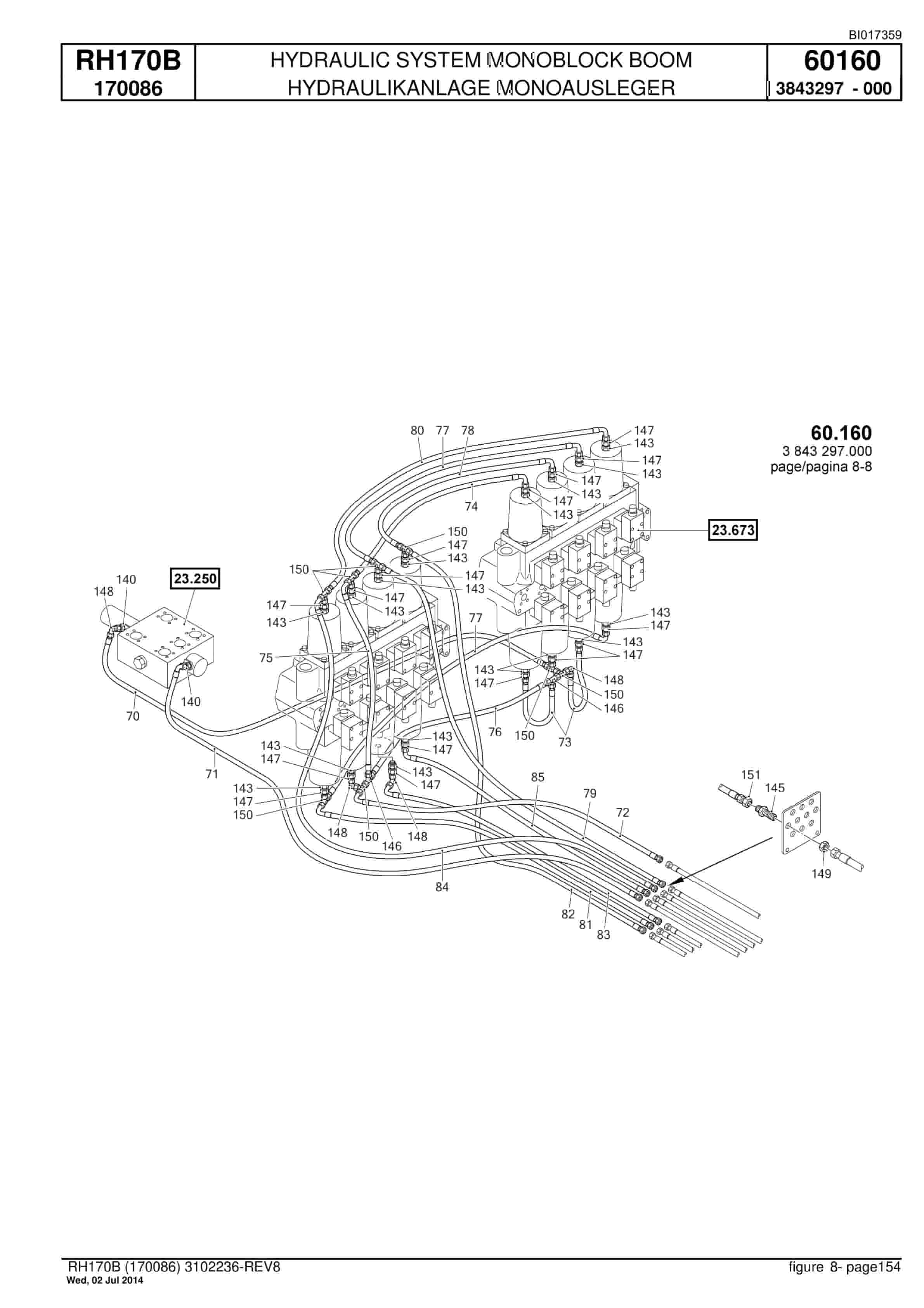 Caterpillar 6040 Hydraulic Shovel Spare Parts Manual BI017359-4