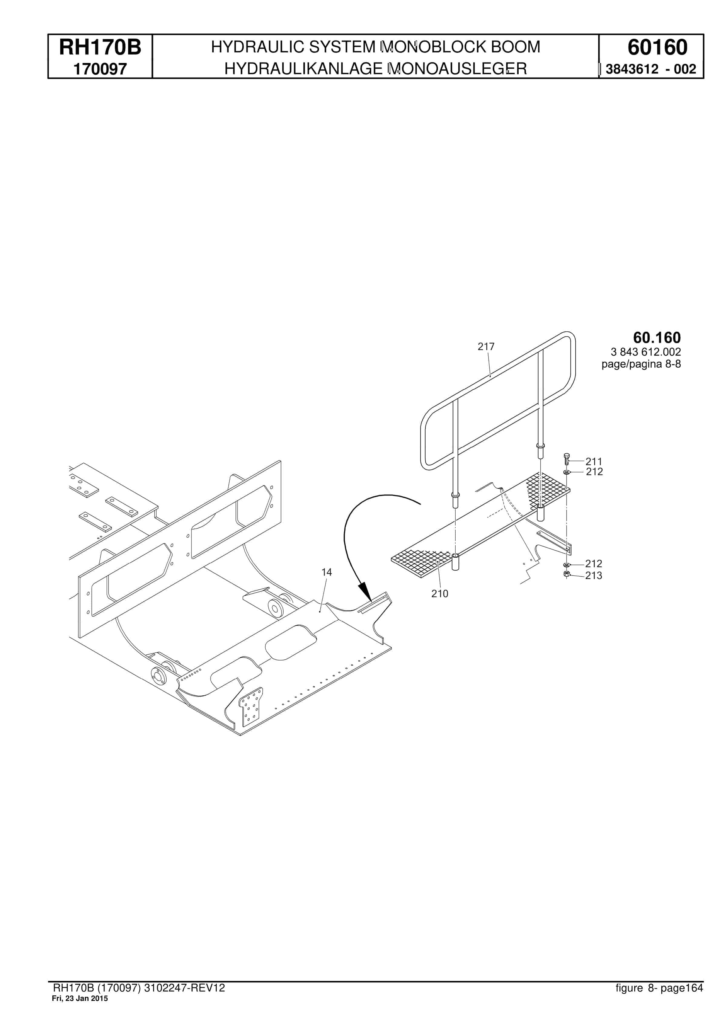 Caterpillar 6040 Hydraulic Shovel Spare Parts Manual BI017365-4