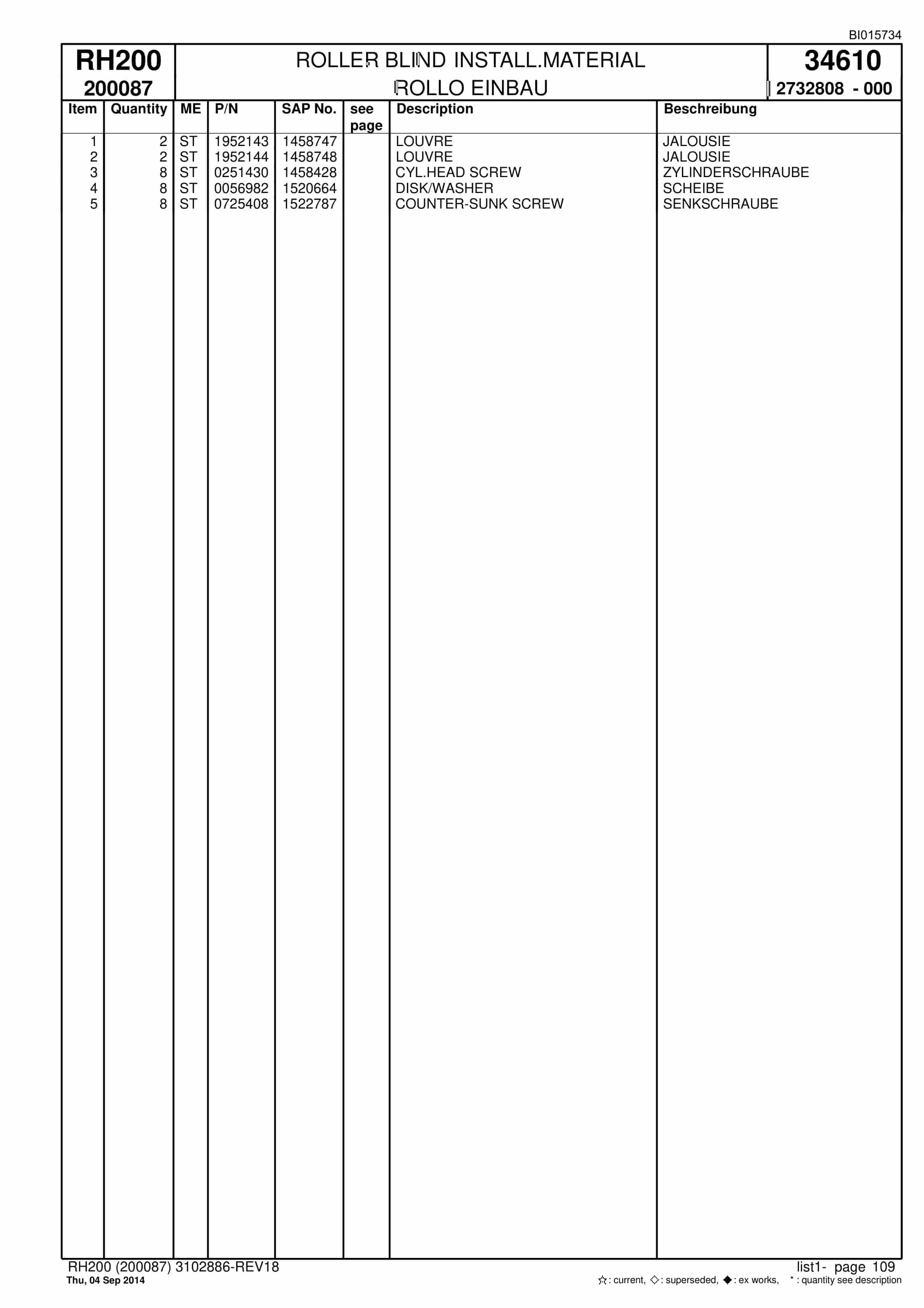Caterpillar 6050 AC FS Hydraulic Shovel Spare Parts Manual BI015734-3
