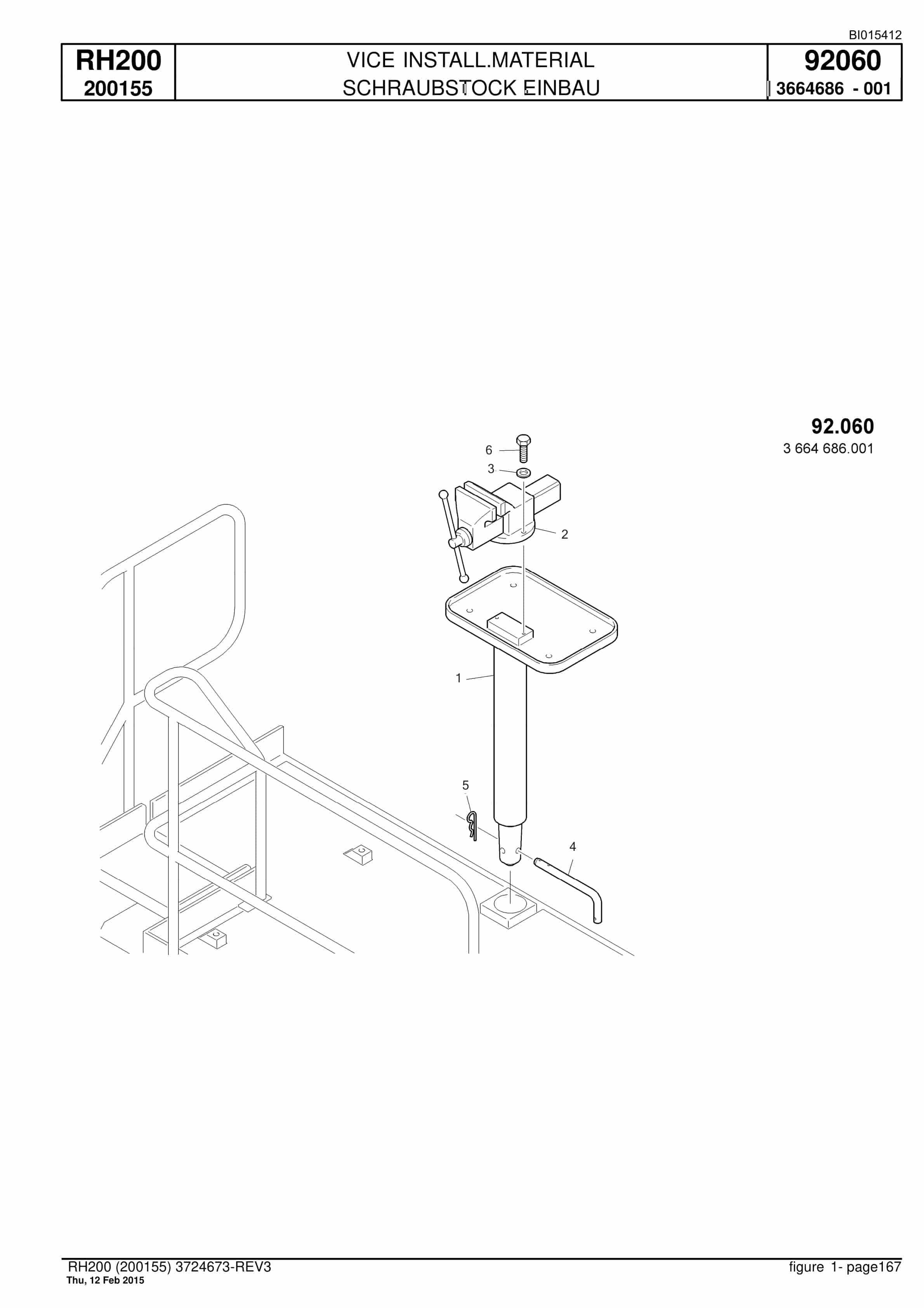 Caterpillar 6050 FS Hydraulic Shovel Spare Parts Manual BI015412-5