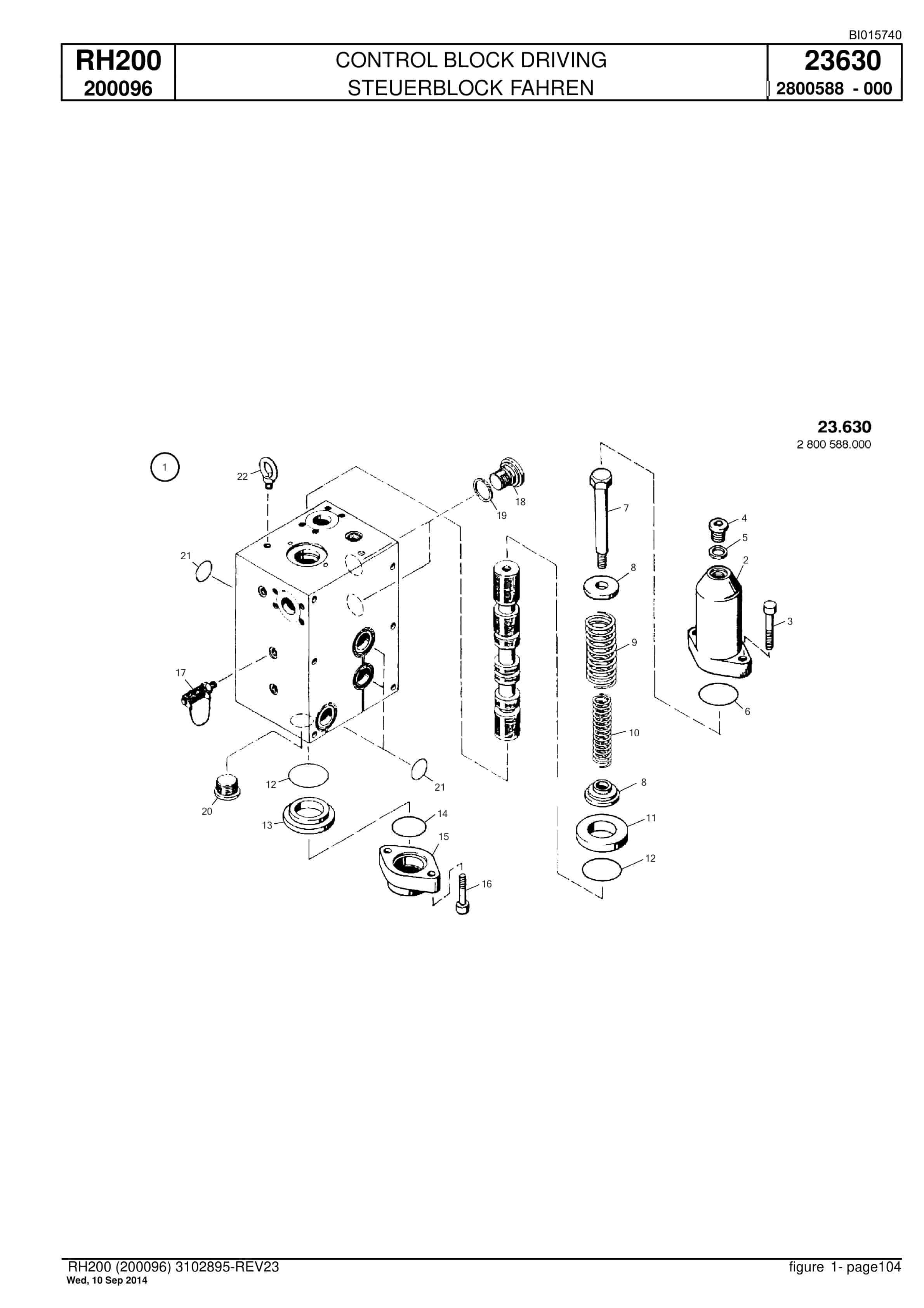 Caterpillar 6050 FS Hydraulic Shovel Spare Parts Manual BI015740-2