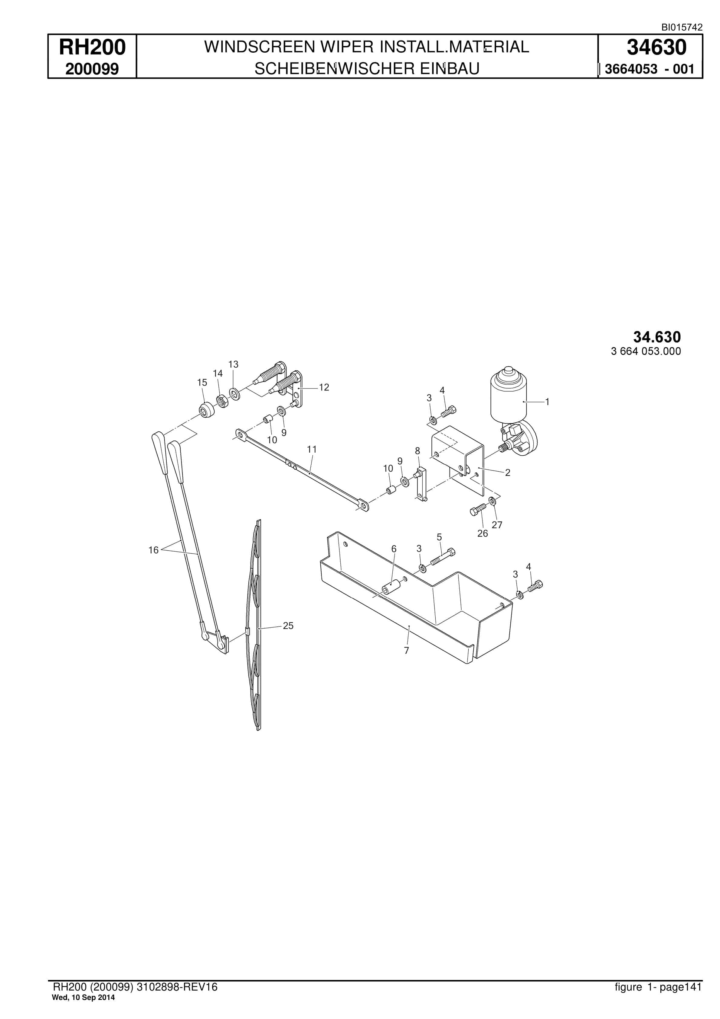 Caterpillar 6050 FS Hydraulic Shovel Spare Parts Manual BI015742-3