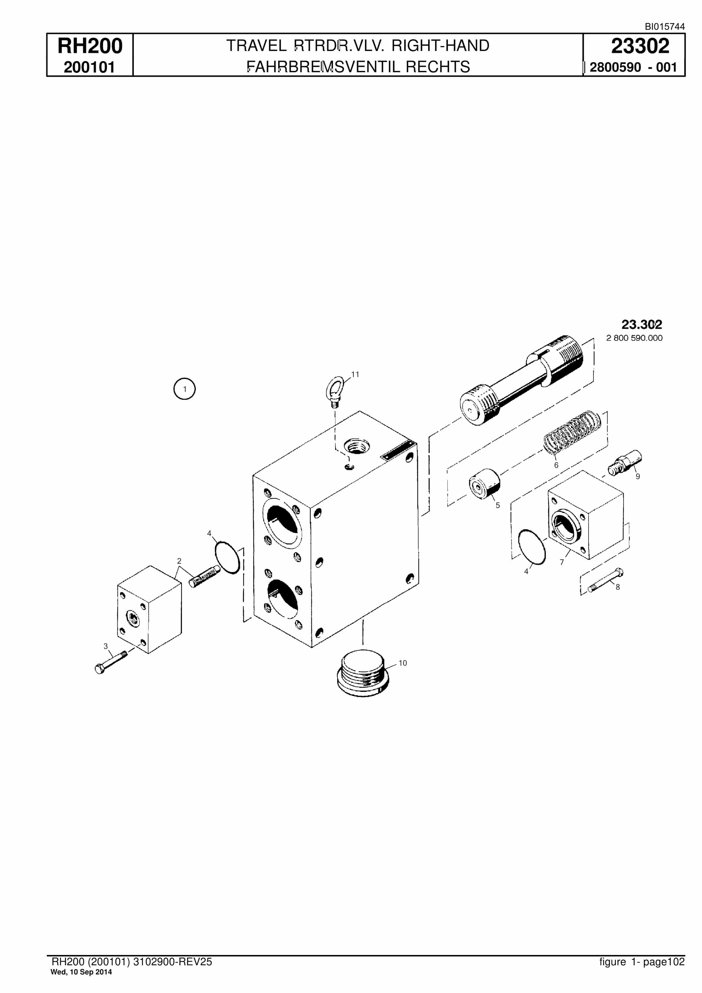 Caterpillar 6050 FS Hydraulic Shovel Spare Parts Manual BI015744-2