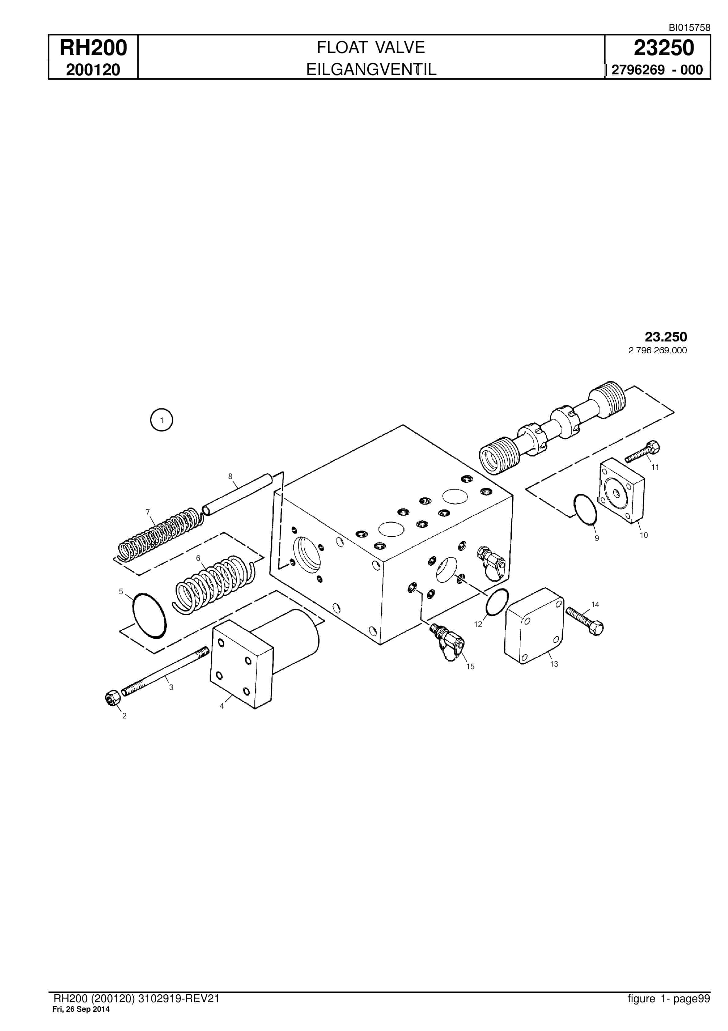 Caterpillar 6050 FS Hydraulic Shovel Spare Parts Manual BI015758-2