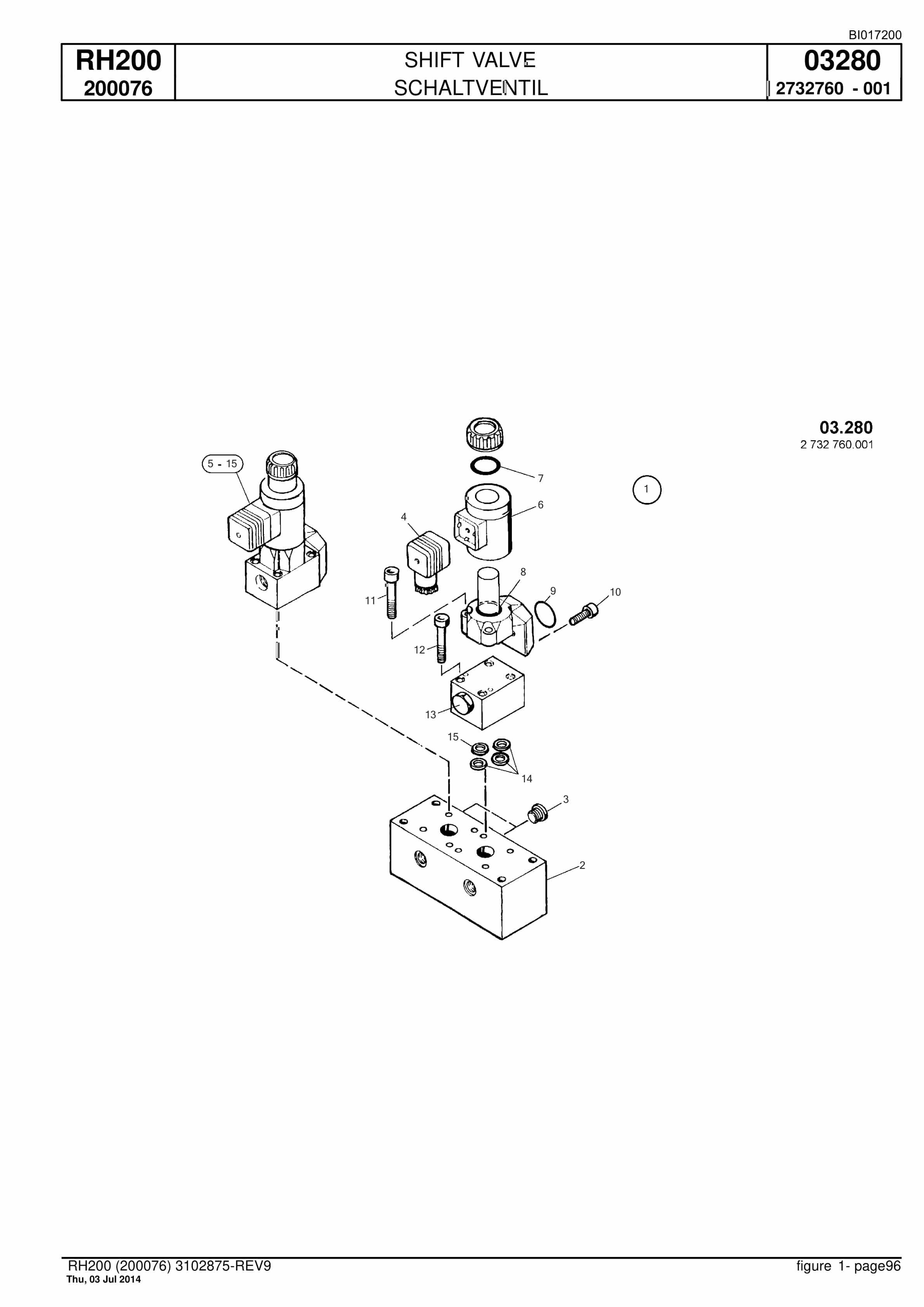 Caterpillar 6050 FS Hydraulic Shovel Spare Parts Manual BI017200-3
