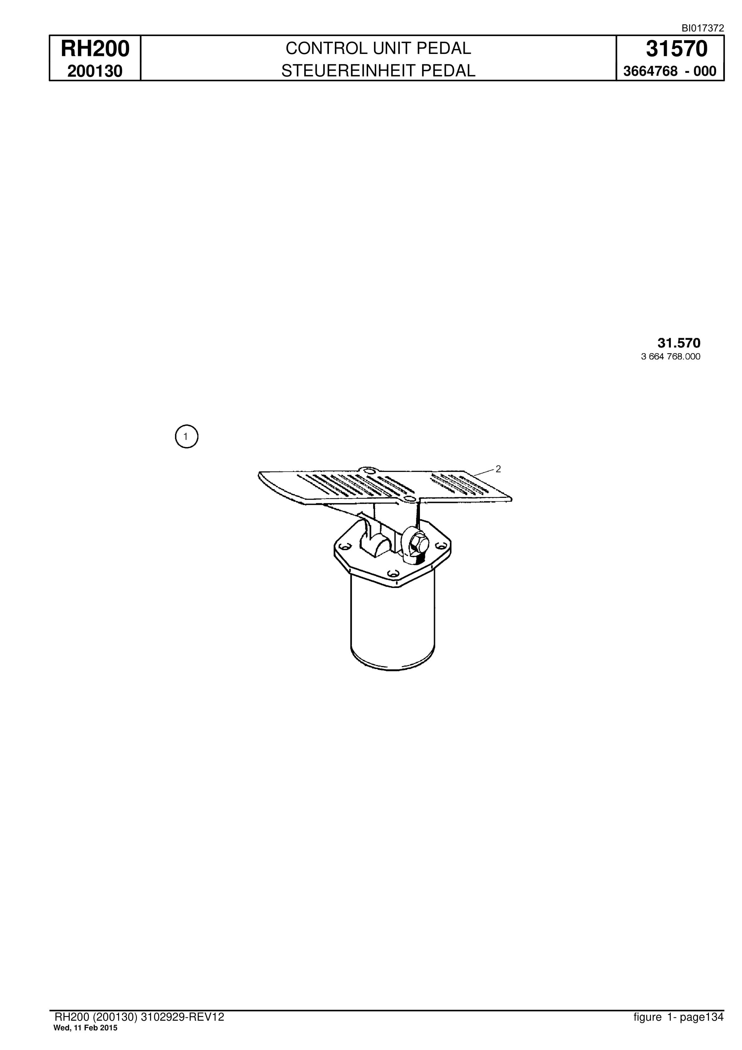 Caterpillar 6050 FS Hydraulic Shovel Spare Parts Manual BI017372-3