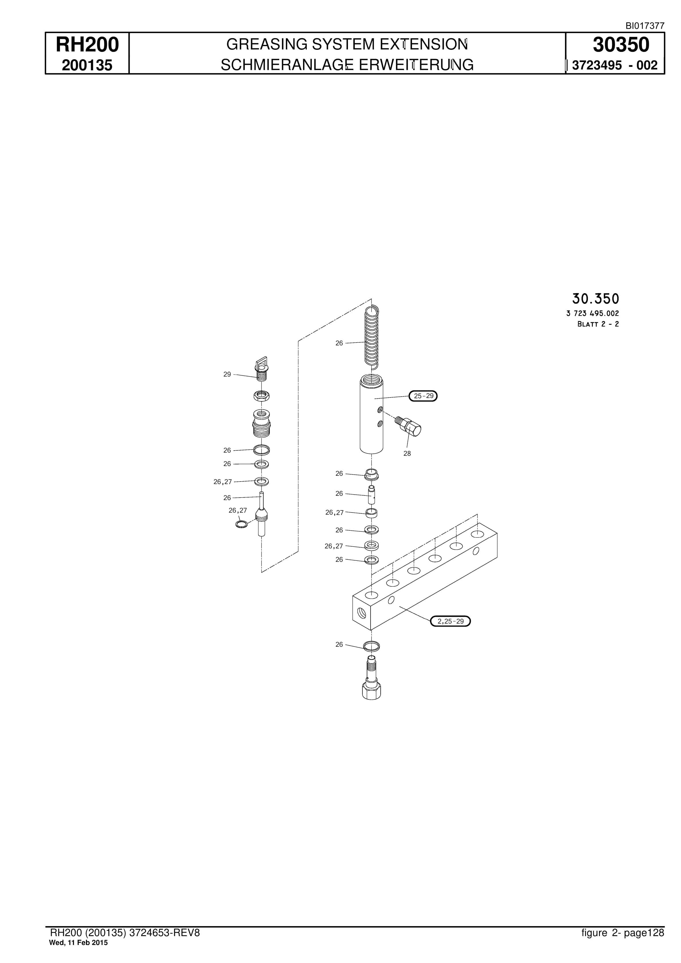 Caterpillar 6050 FS Hydraulic Shovel Spare Parts Manual BI017377-3