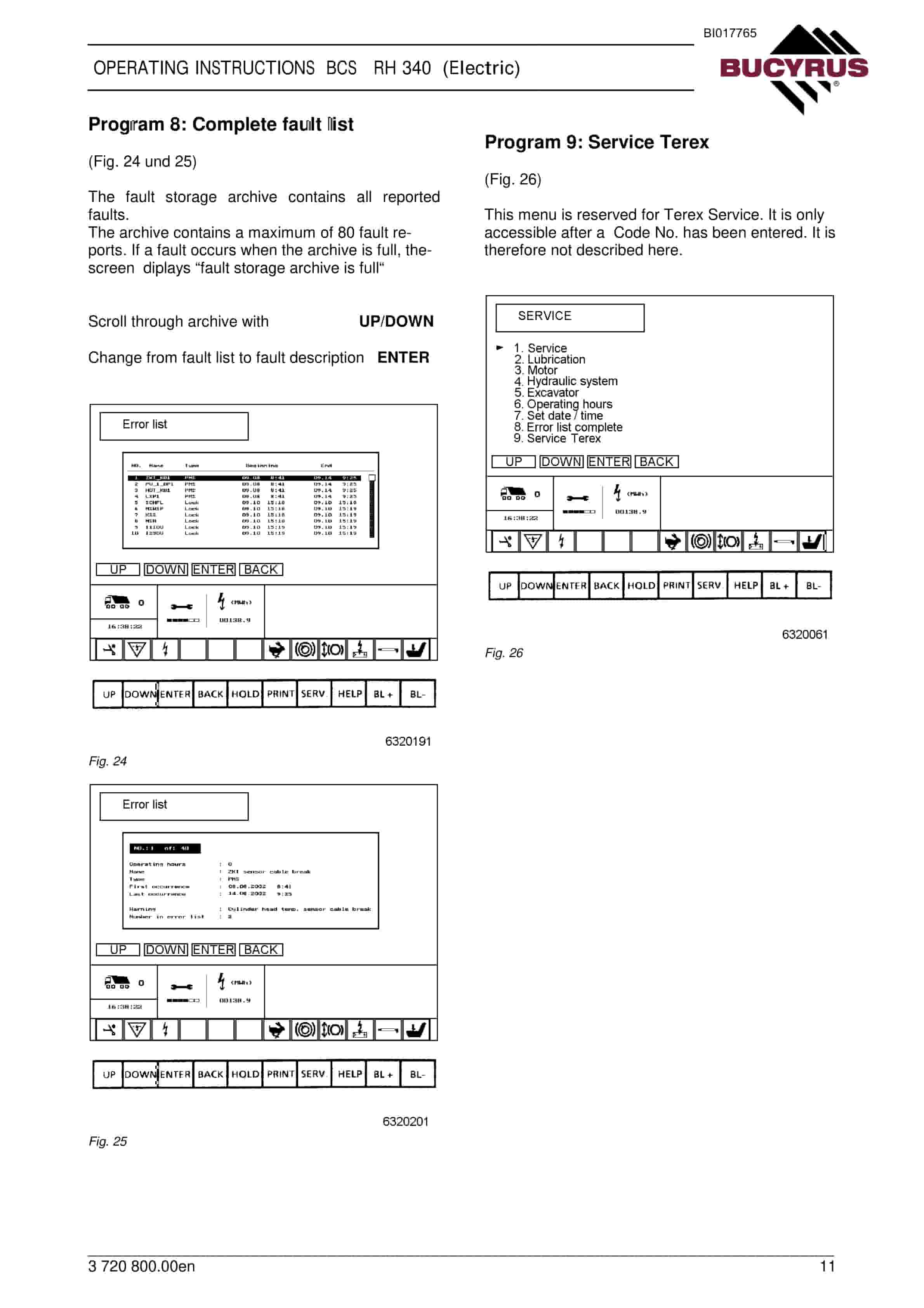 Caterpillar 6060, 6060AC FS Hydraulic Shovel Board Control System Operation And Maintenance Manual BI017765 3 Caterpillar 6060, 6060AC FS Hydraulic Shovel Board Control System Operation And Maintenance Manual BI017765-3
