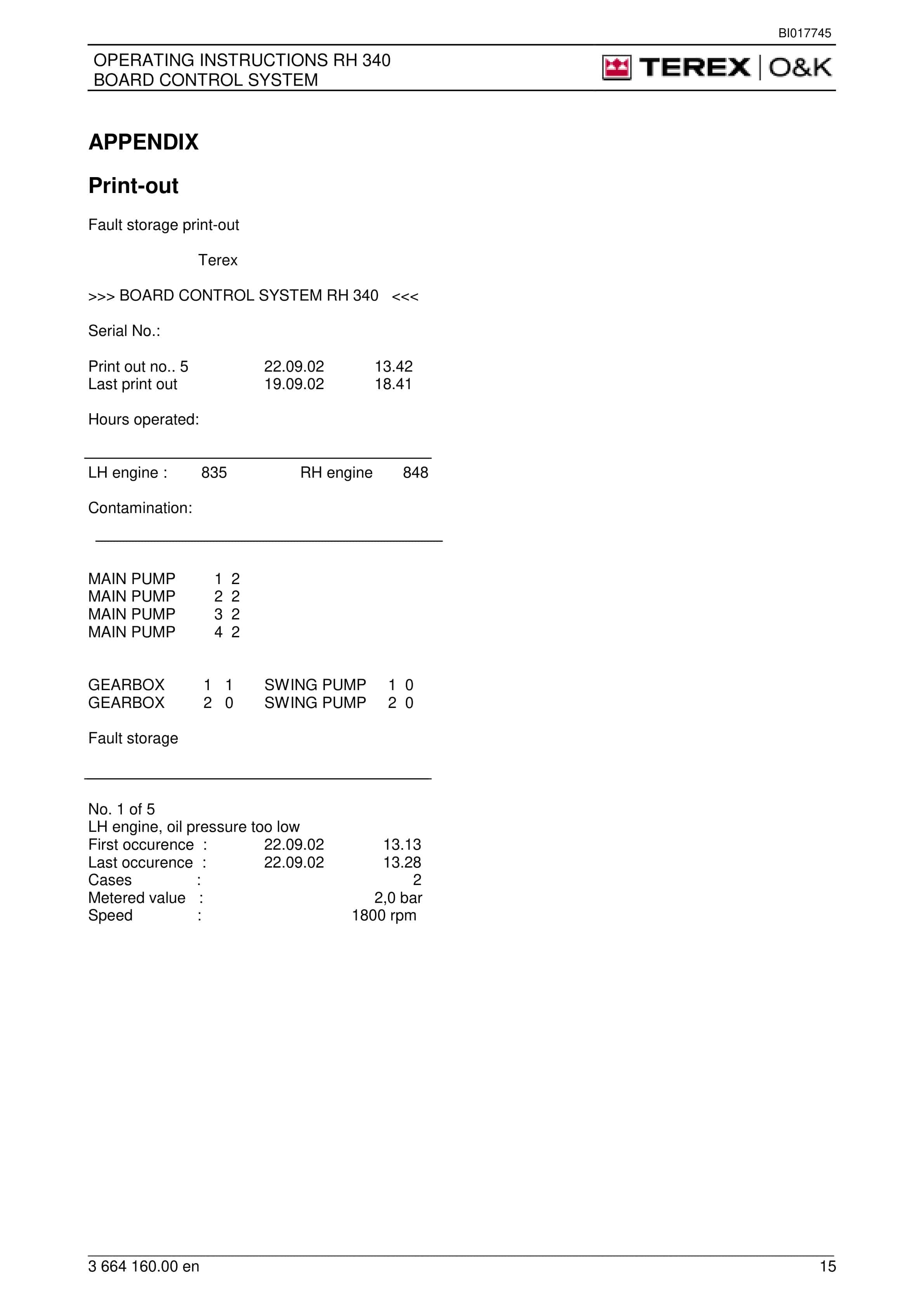 Caterpillar 6060, 6060FS Hydraulic Shovel Board Control System Operation And Maintenance Manual BI017745 3 Caterpillar 6060, 6060FS Hydraulic Shovel Board Control System Operation And Maintenance Manual BI017745-3