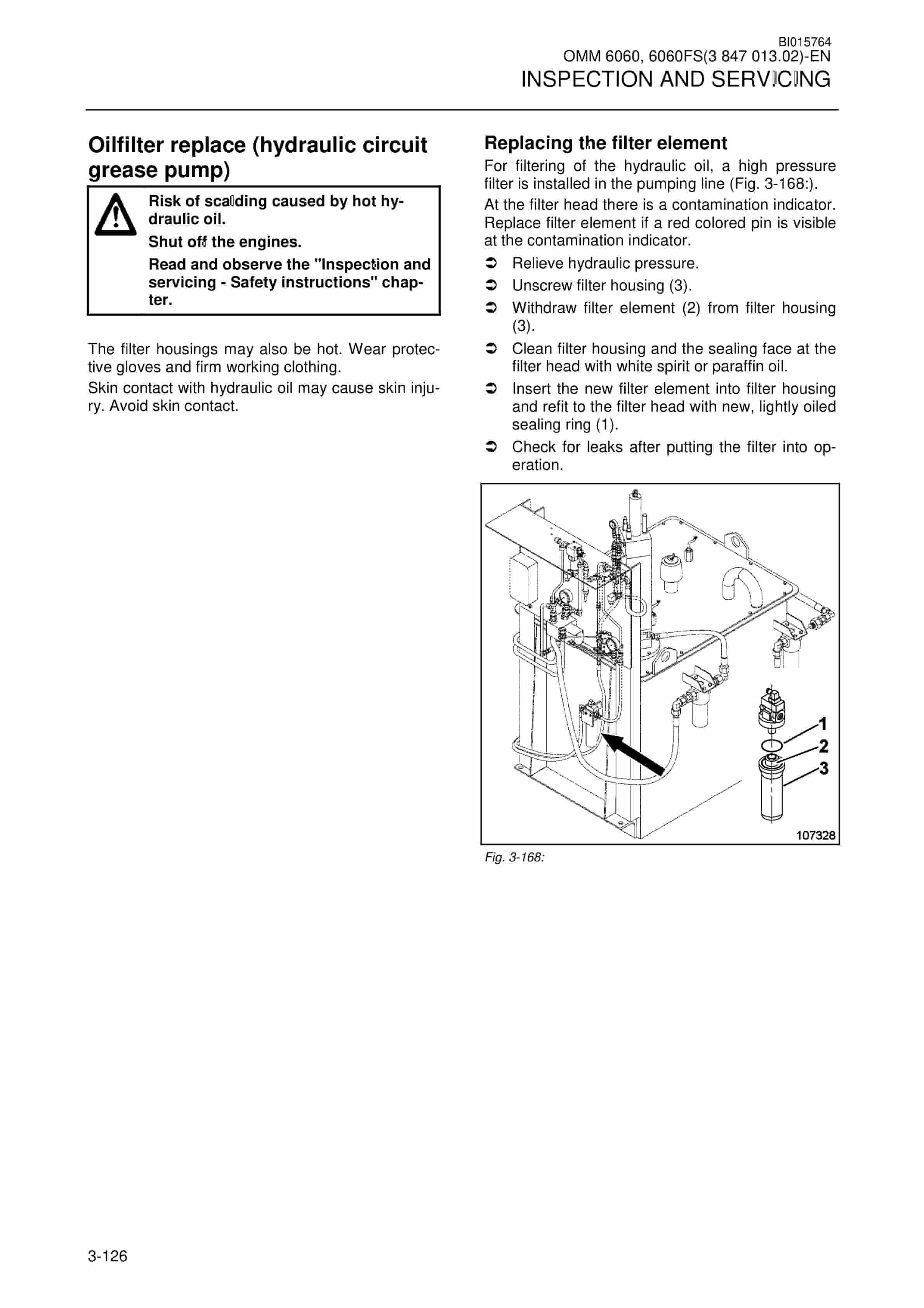 Caterpillar 6060, 6060FS Hydraulic Shovel Operation And Maintenance Manual BI015764 4 Caterpillar 6060, 6060FS Hydraulic Shovel Operation And Maintenance Manual BI015764 - Image 4