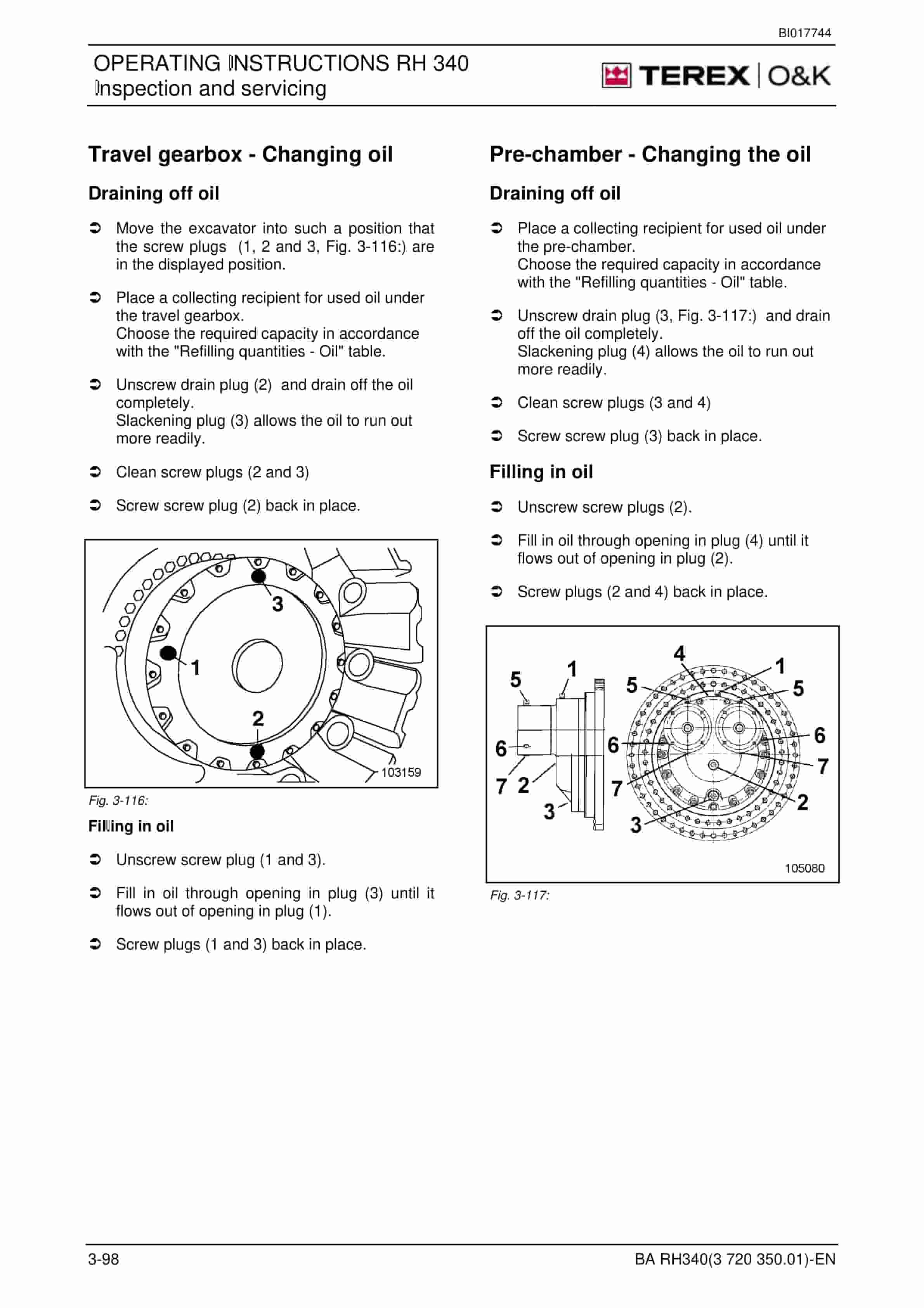 Caterpillar 6060, 6060FS Hydraulic Shovel Operation And Maintenance Manual BI017744 4 Caterpillar 6060, 6060FS Hydraulic Shovel Operation And Maintenance Manual BI017744 - Image 4