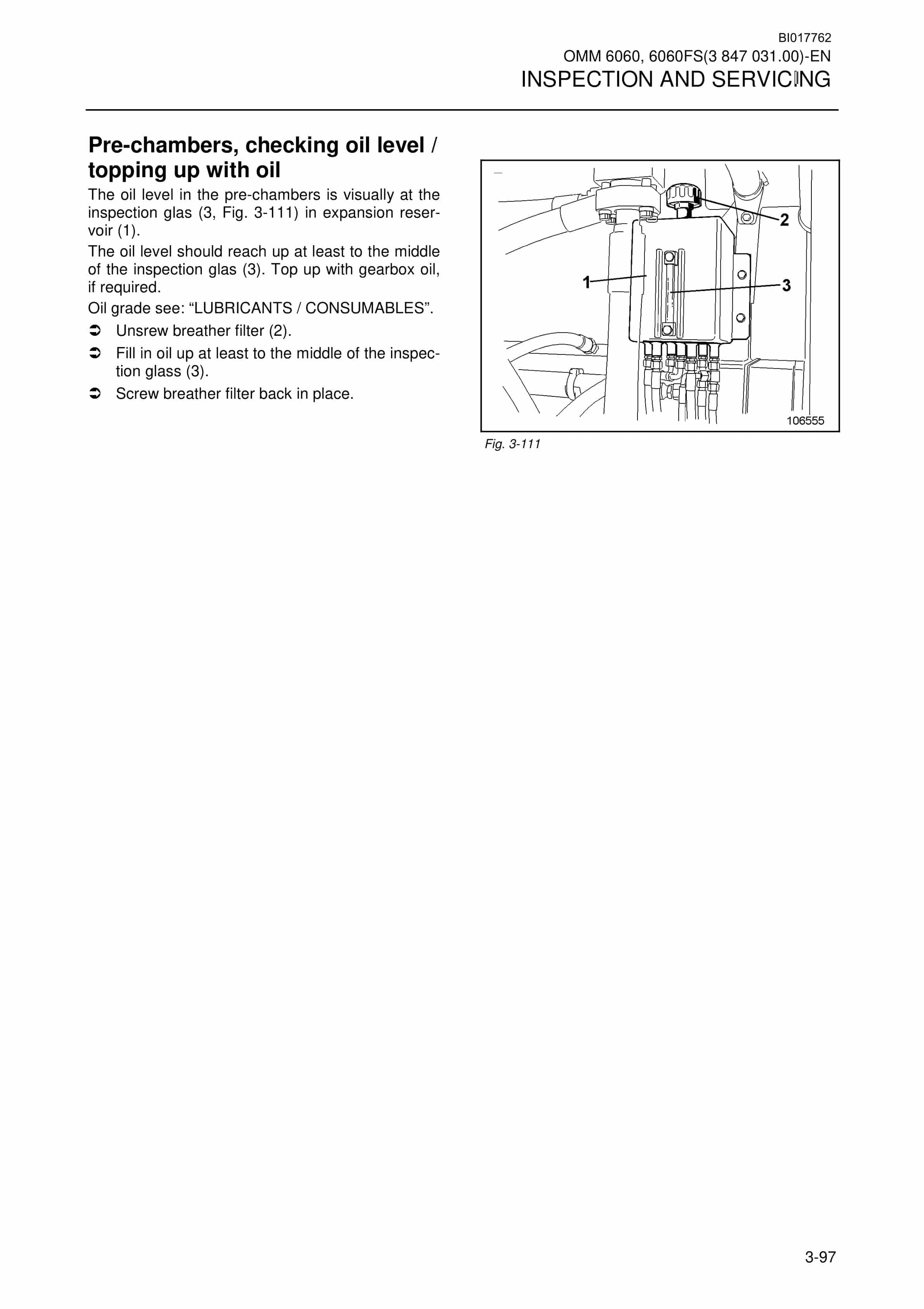 Caterpillar 6060, 6060FS Hydraulic Shovel Operation And Maintenance Manual BI017762 3 Caterpillar 6060, 6060FS Hydraulic Shovel Operation And Maintenance Manual BI017762 - Image 3