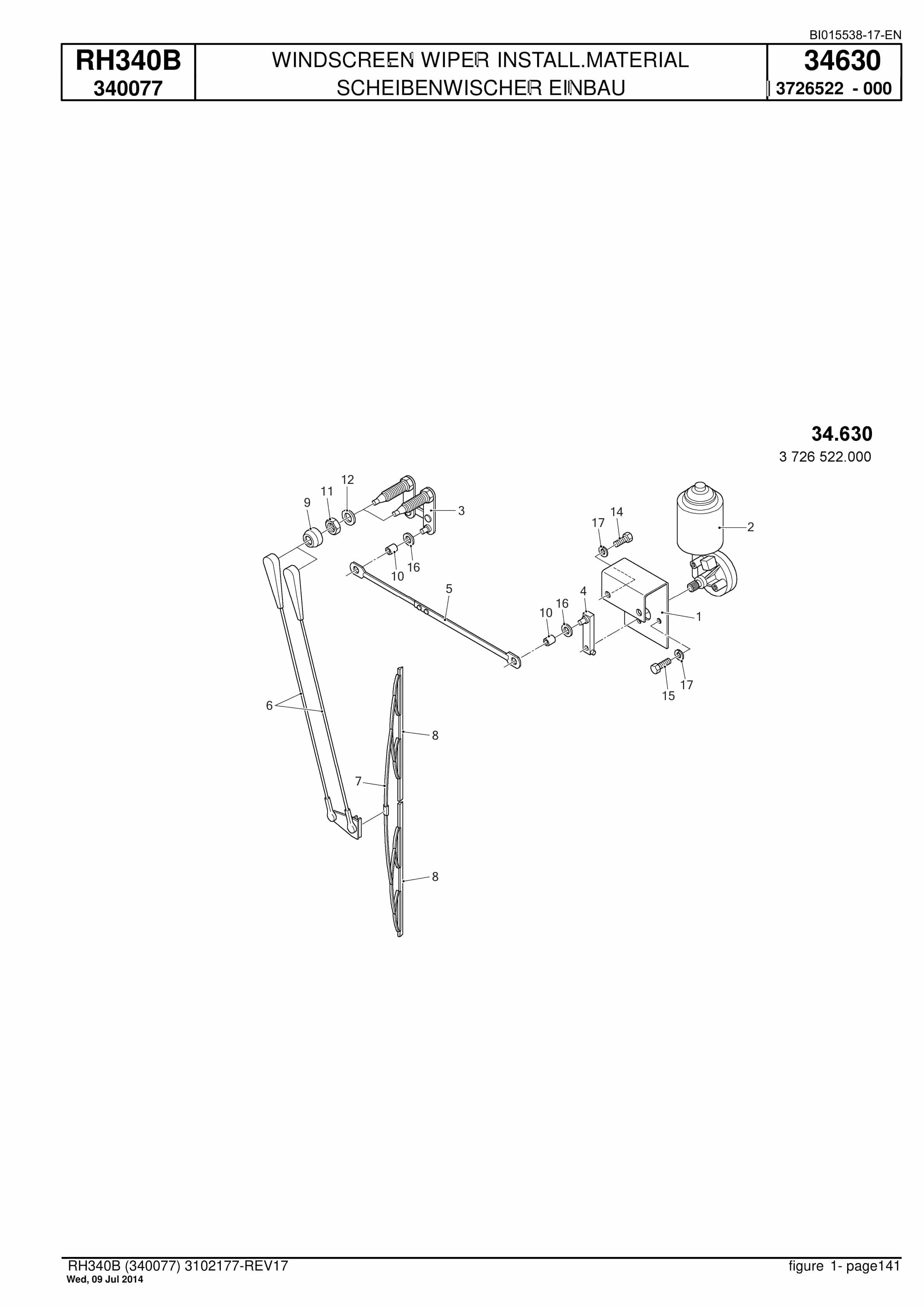 Caterpillar 6060 FS Hydraulic Shovel Spare Parts Manual BI015538-17-EN-3