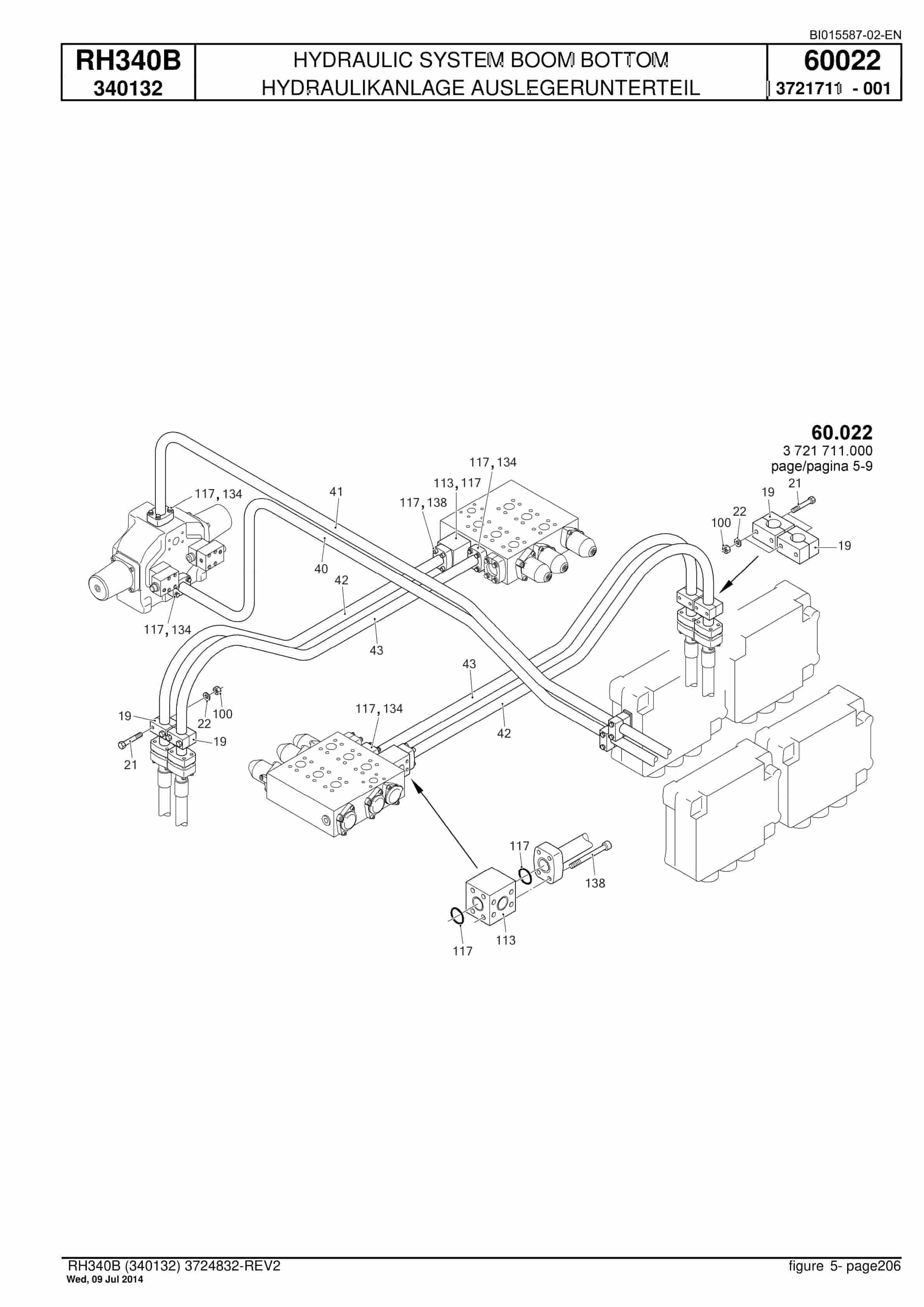 Caterpillar 6060 FS Hydraulic Shovel Spare Parts Manual BI015587-02-EN-4
