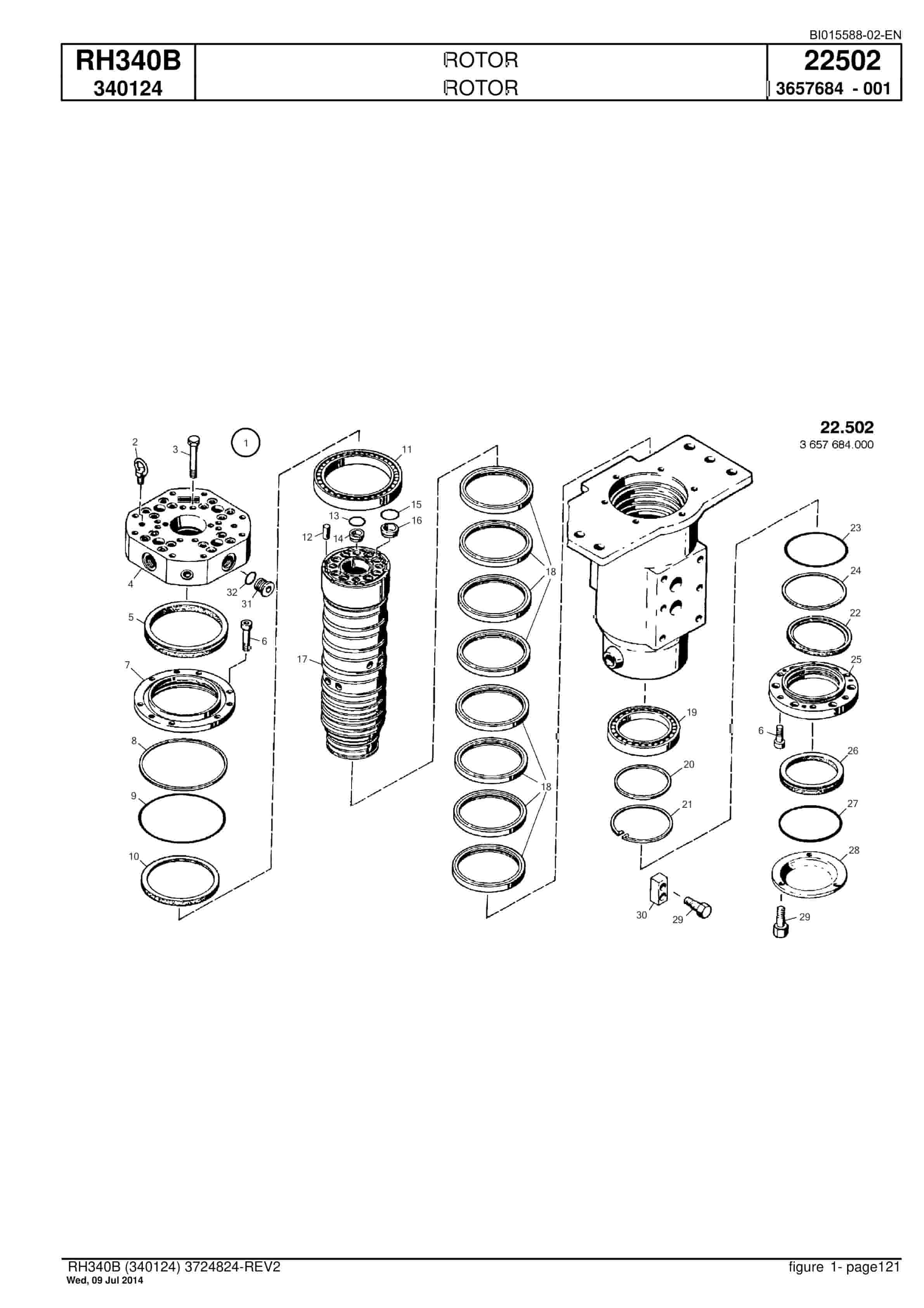 Caterpillar 6060 FS Hydraulic Shovel Spare Parts Manual BI015588-02-EN-2