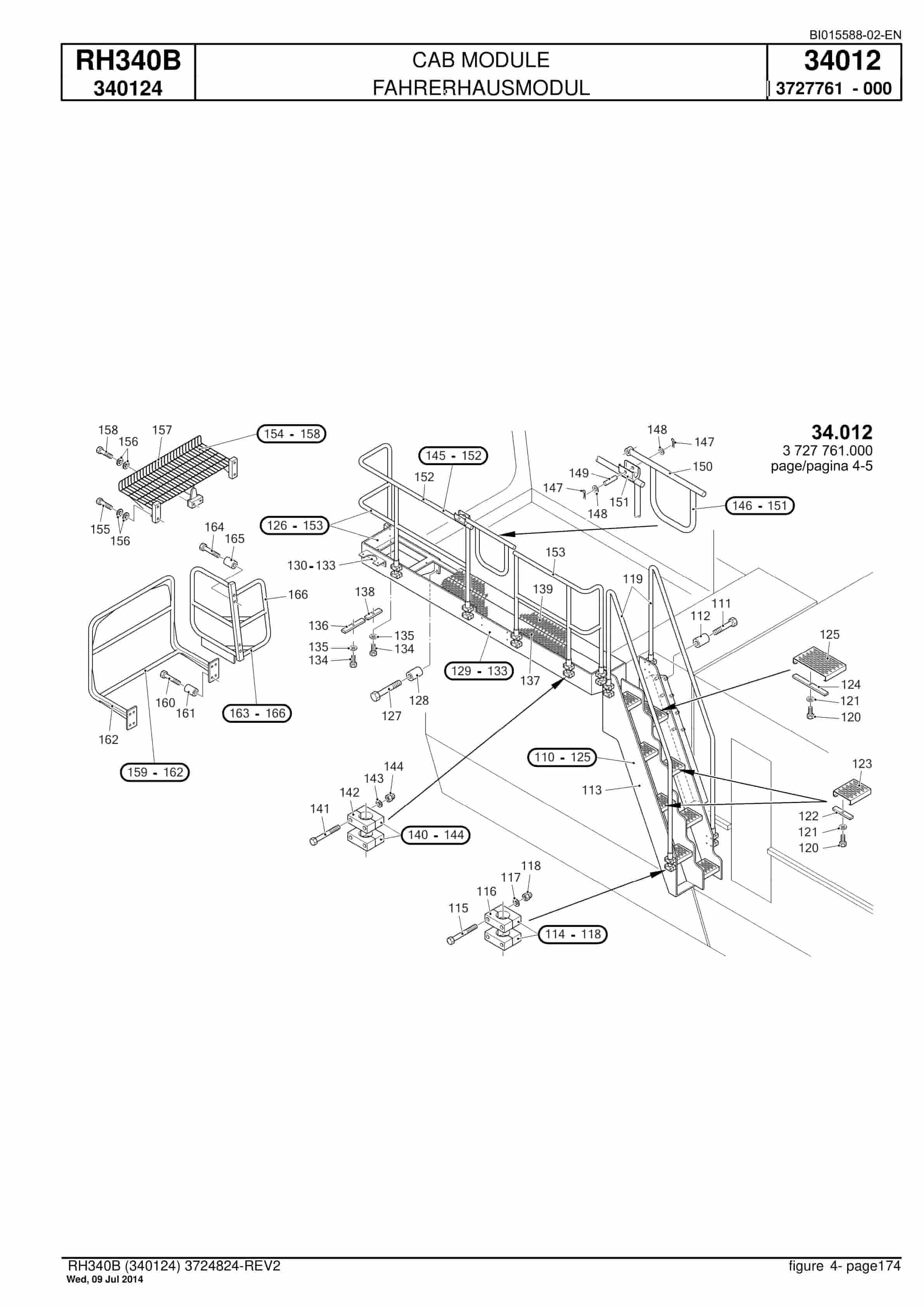Caterpillar 6060 FS Hydraulic Shovel Spare Parts Manual BI015588-02-EN-3