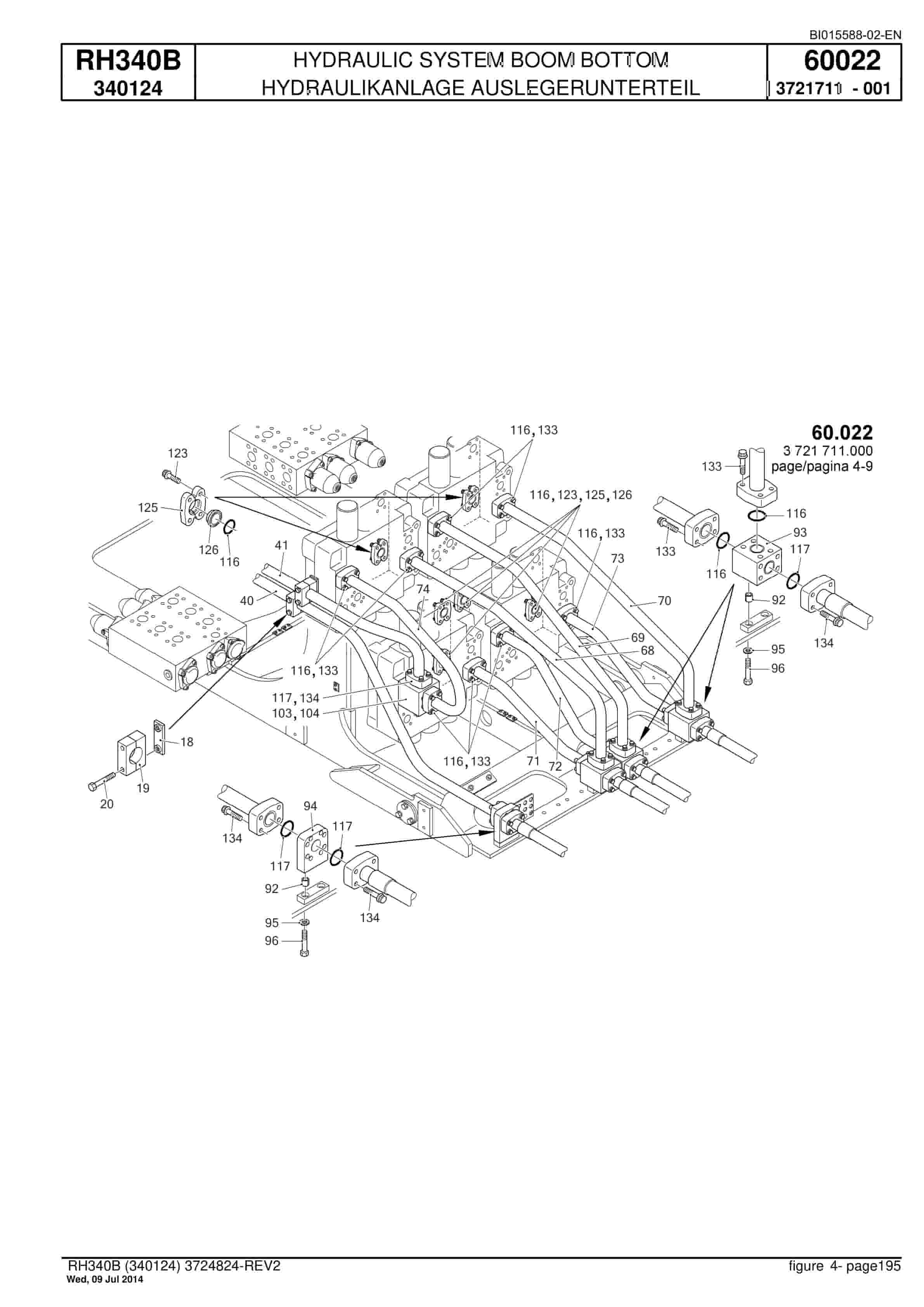Caterpillar 6060 FS Hydraulic Shovel Spare Parts Manual BI015588-02-EN-4
