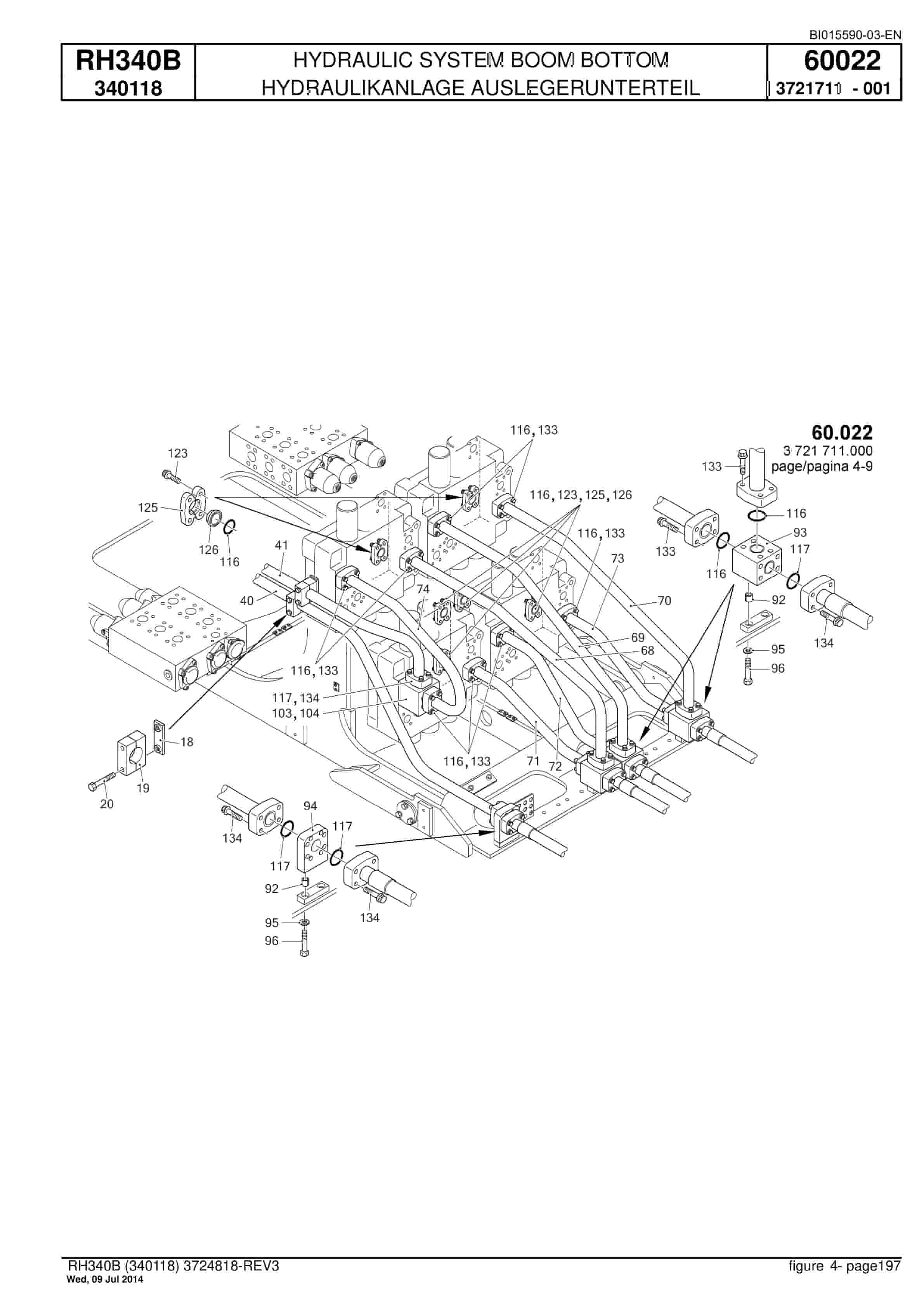 Caterpillar 6060 FS Hydraulic Shovel Spare Parts Manual BI015590-03-EN-4