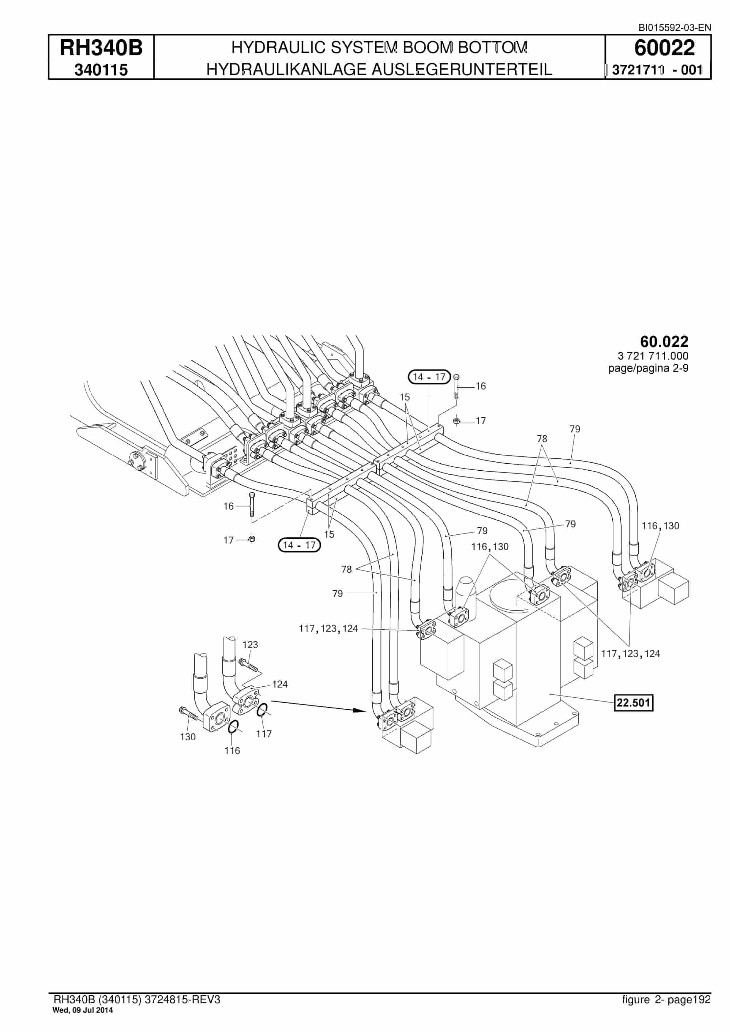 Caterpillar 6060 FS Hydraulic Shovel Spare Parts Manual BI015592-03-EN-4