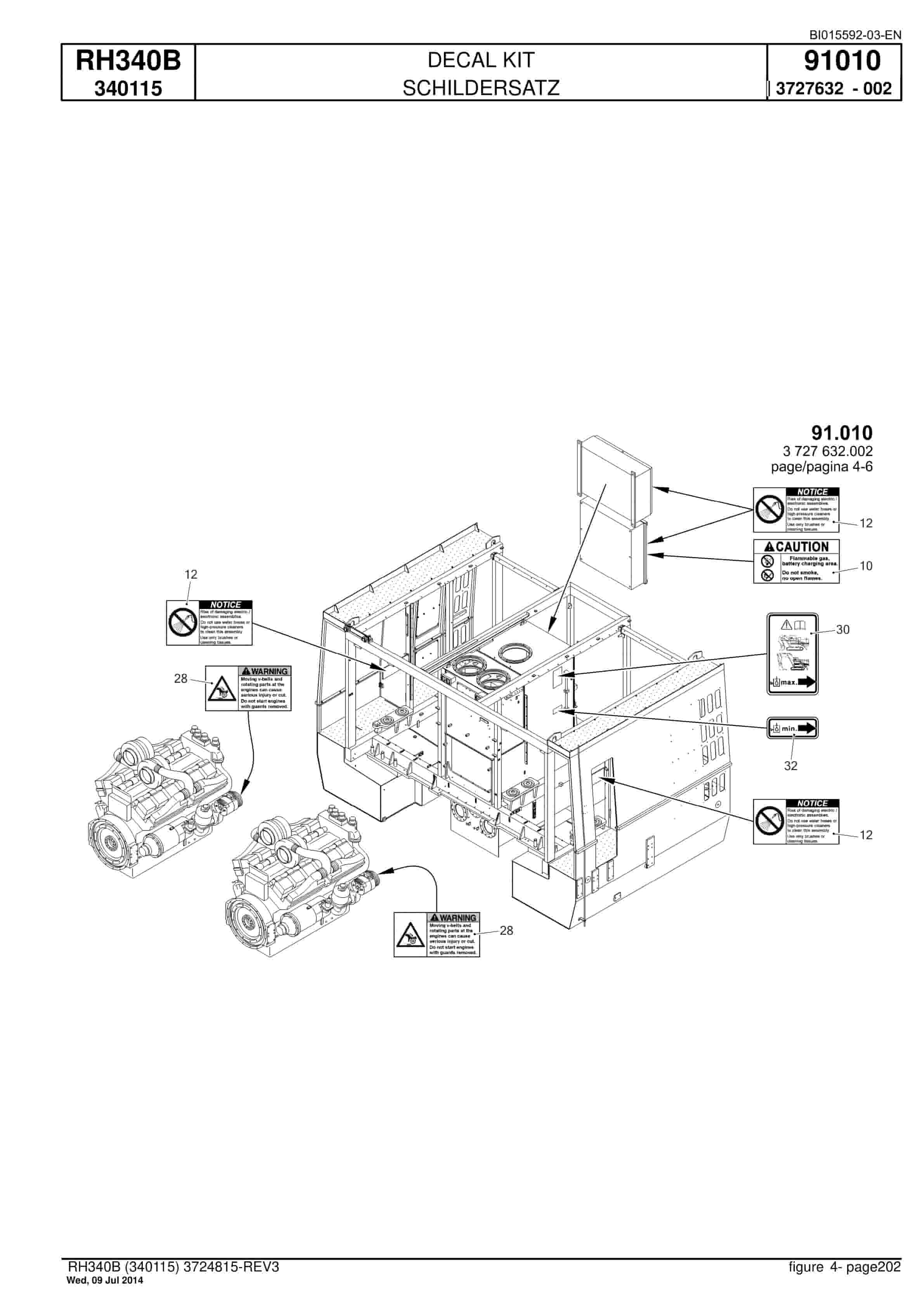 Caterpillar 6060 FS Hydraulic Shovel Spare Parts Manual BI015592-03-EN-5