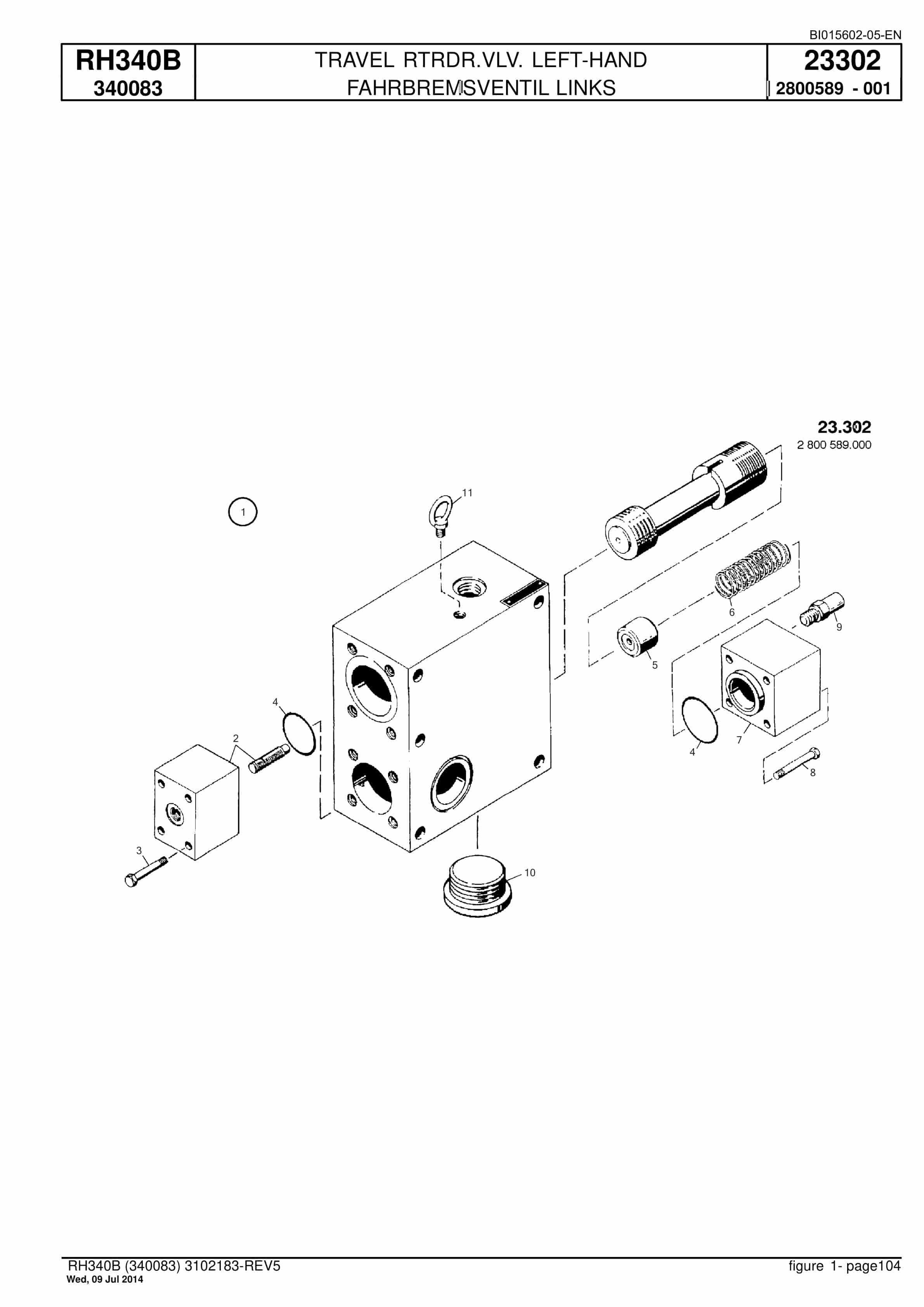 Caterpillar 6060 FS Hydraulic Shovel Spare Parts Manual BI015602-05-EN-2