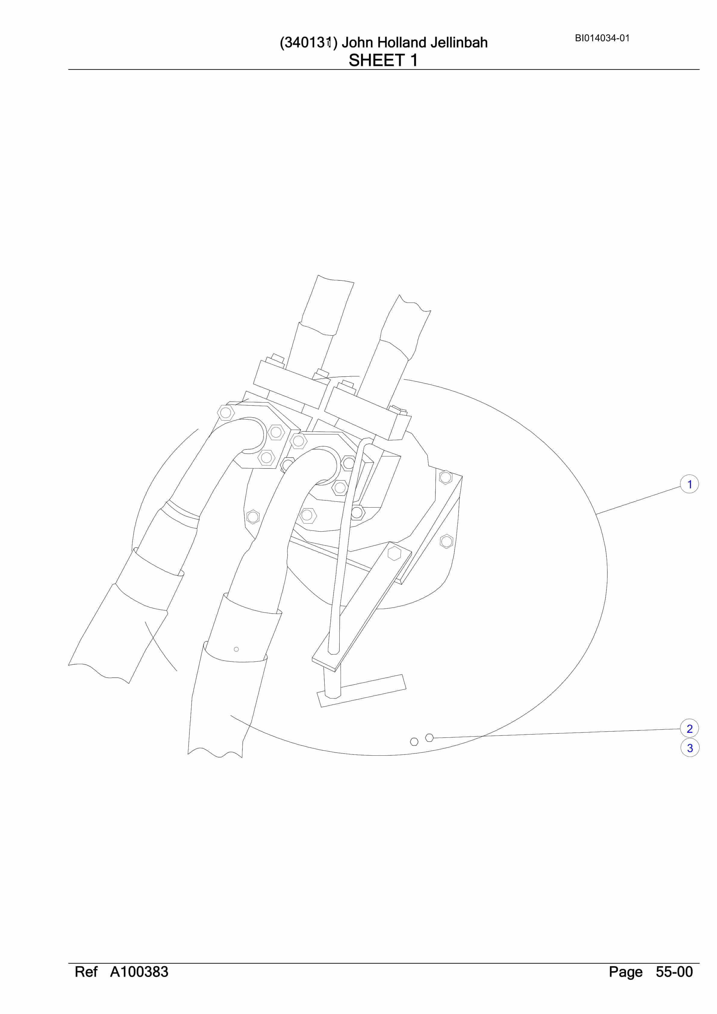 Caterpillar 6060 Hydraulic Shovel Australian Options - Parts Manual BI014034-01-3