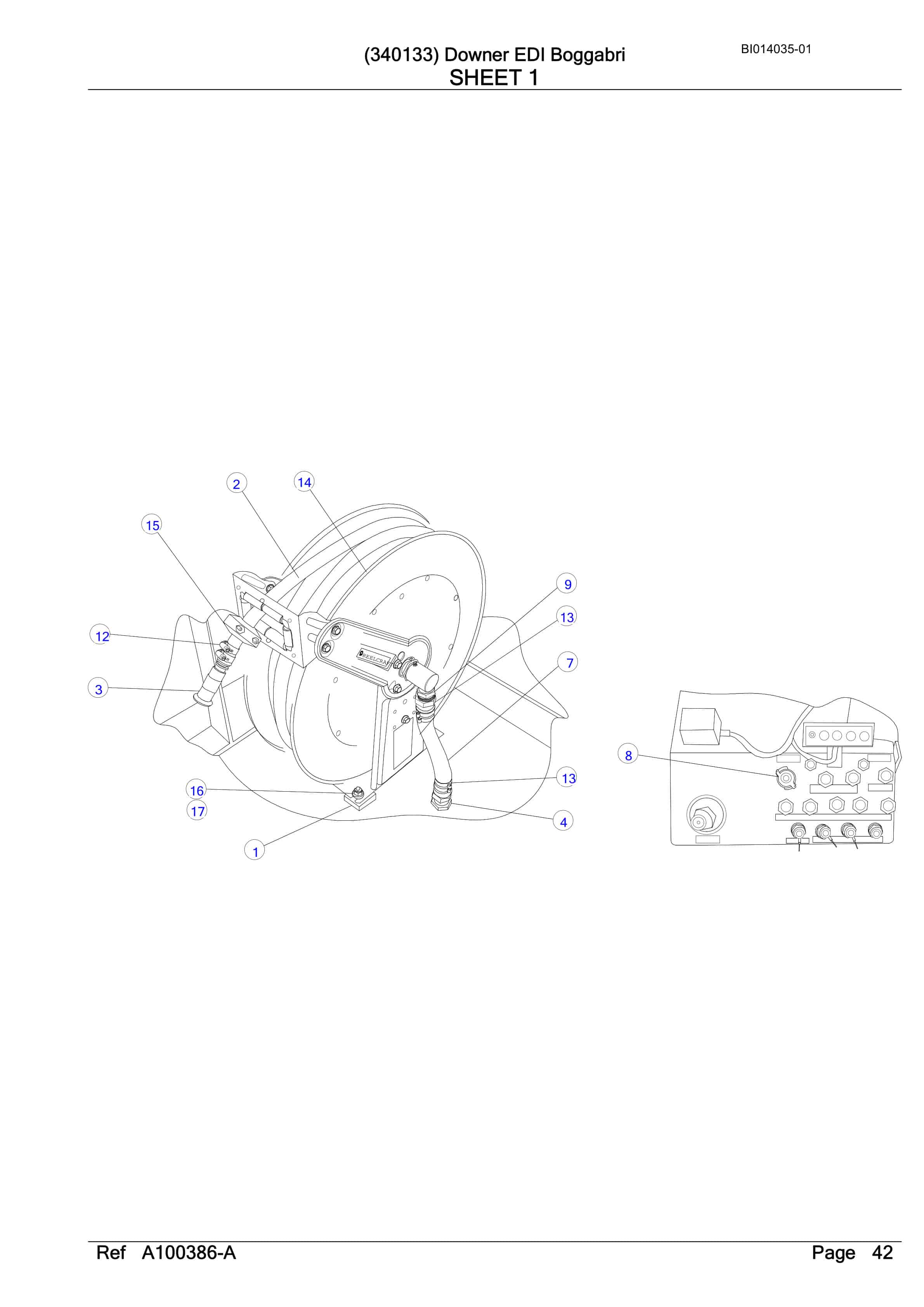 Caterpillar 6060 Hydraulic Shovel Australian Options - Parts Manual BI014035-01-4