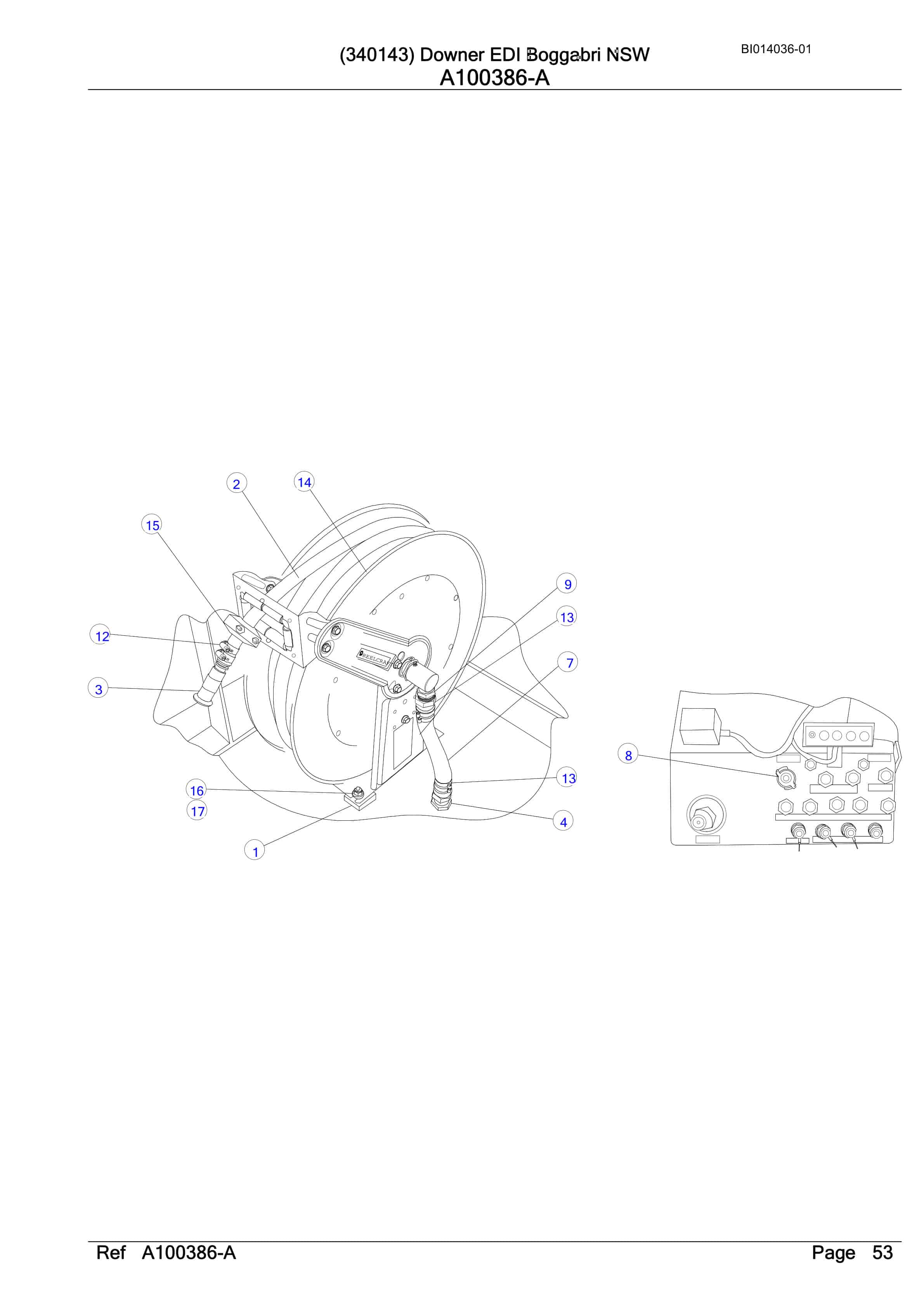 Caterpillar 6060 Hydraulic Shovel Australian Options - Parts Manual BI014036-01-4