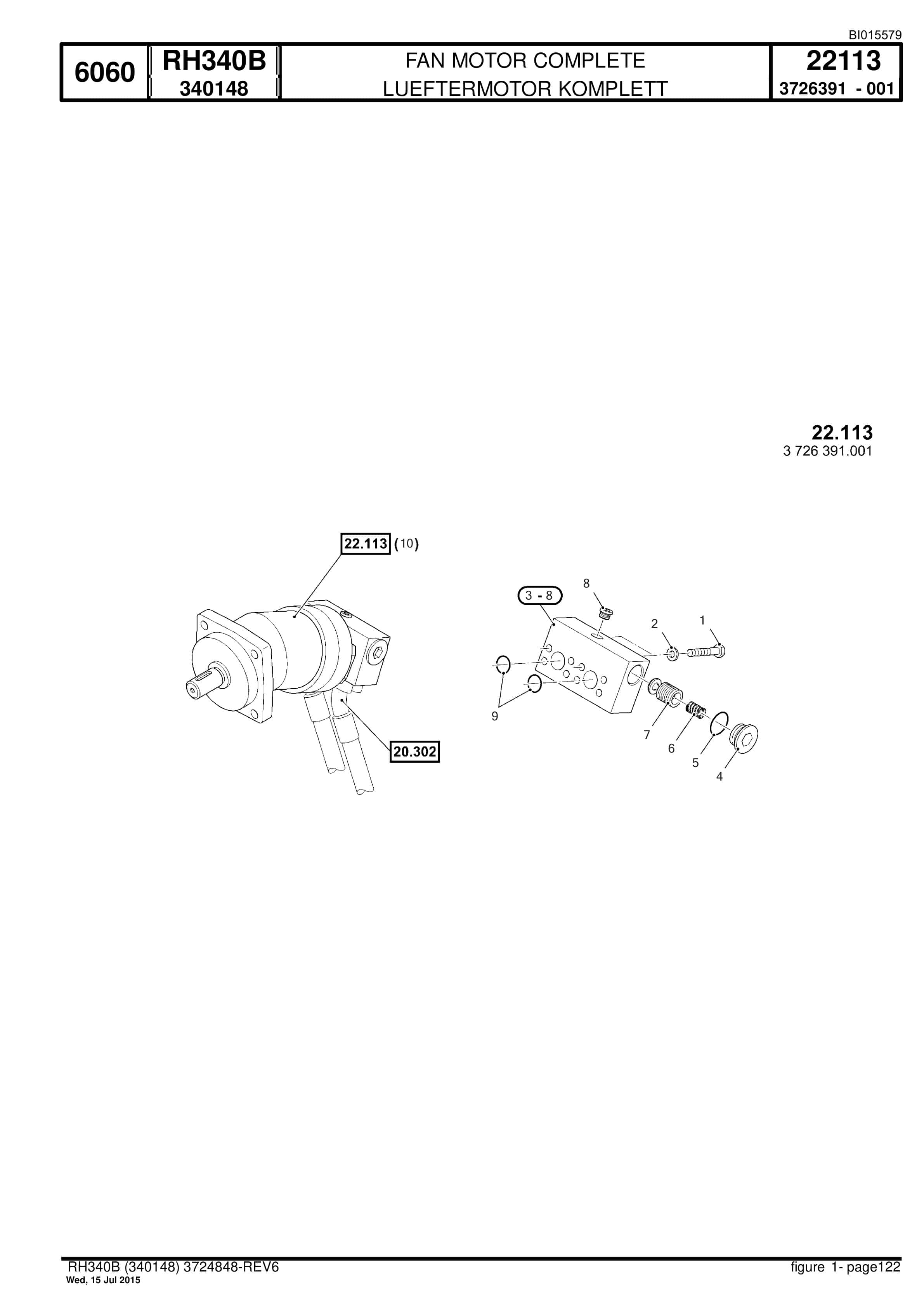 Caterpillar 6060 Hydraulic Shovel Spare Parts Manual BI015579-2