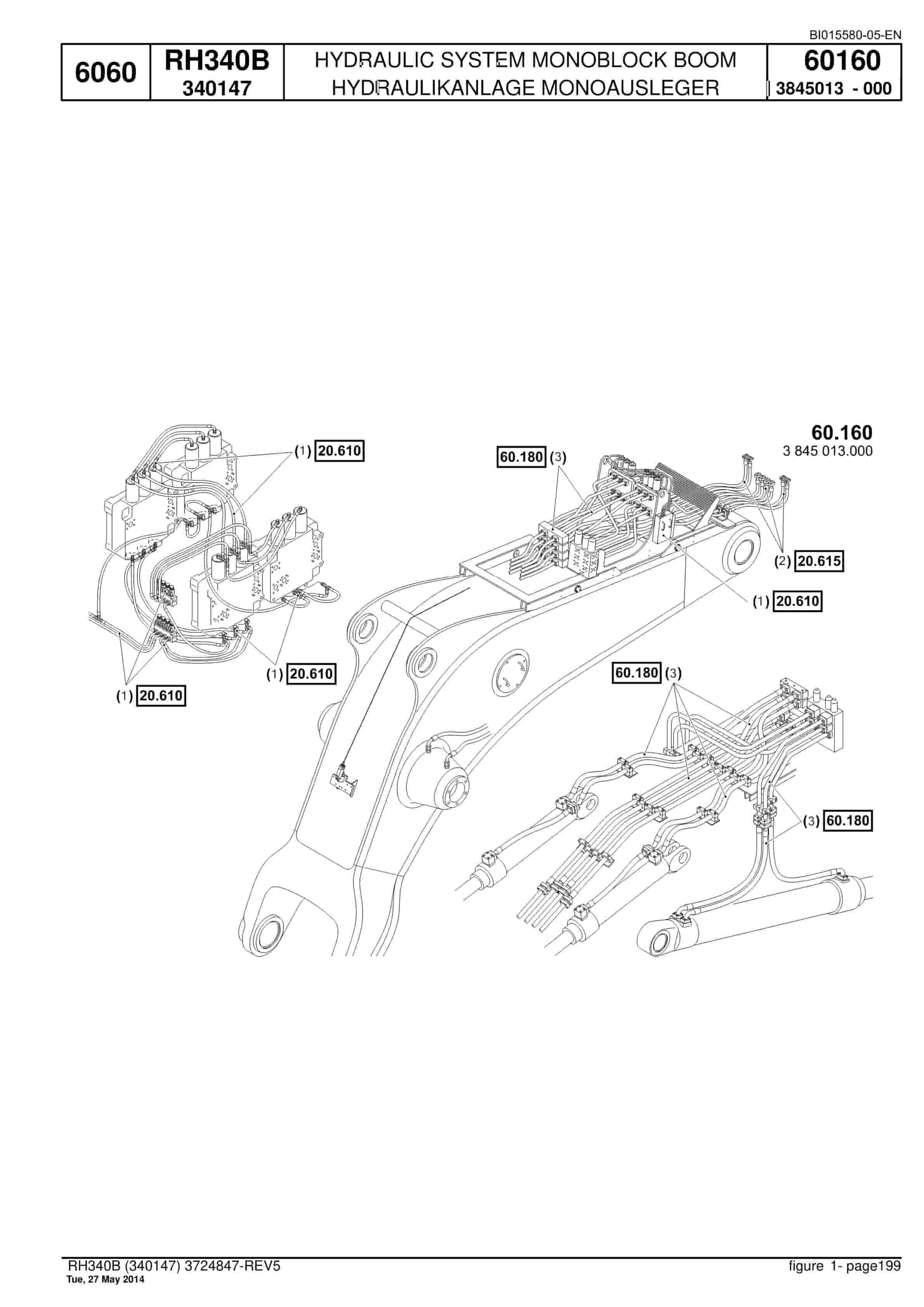 Caterpillar 6060 Hydraulic Shovel Spare Parts Manual BI015580-05-EN-4