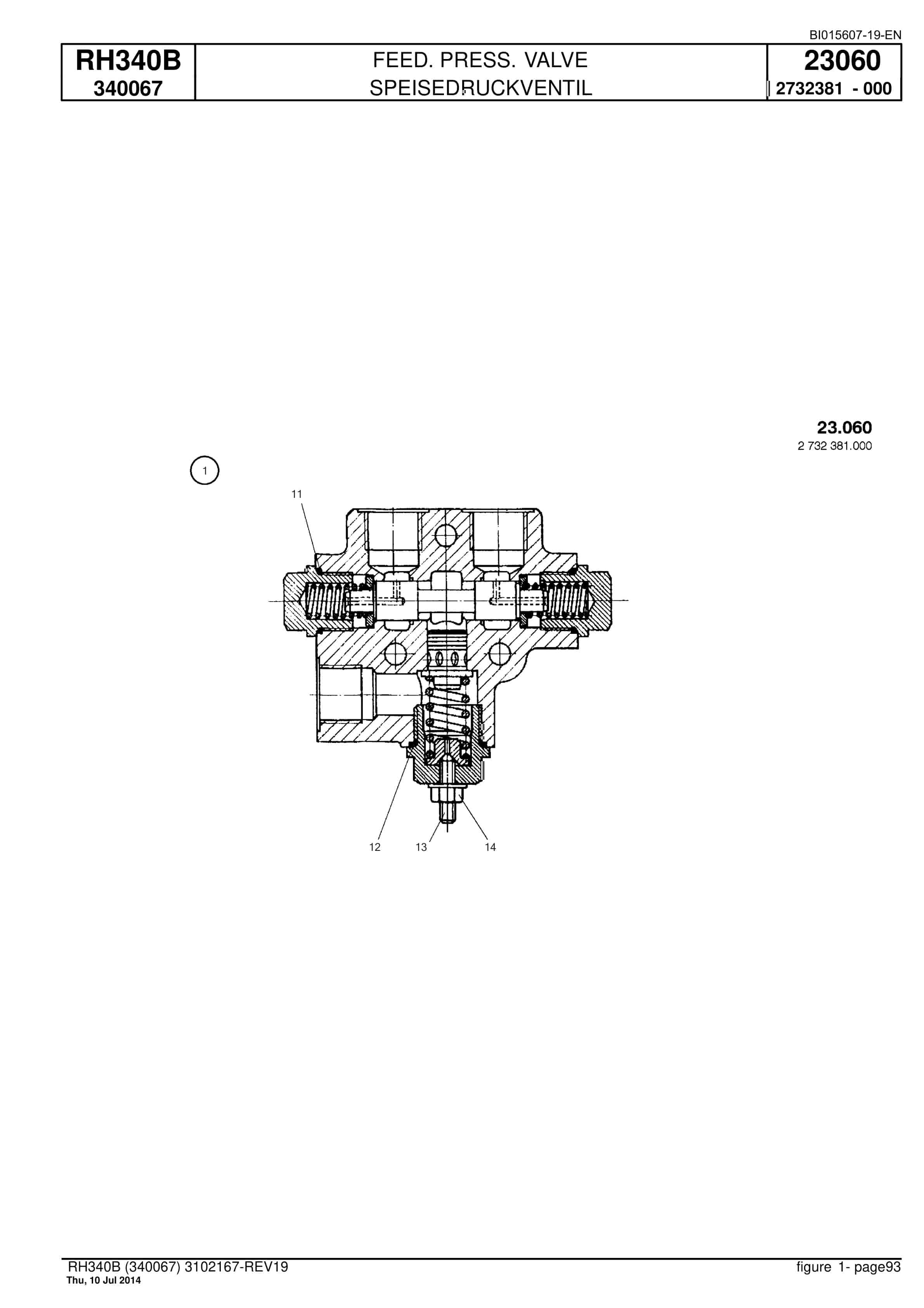 Caterpillar 6060 Hydraulic Shovel Spare Parts Manual BI015607-19-EN-2
