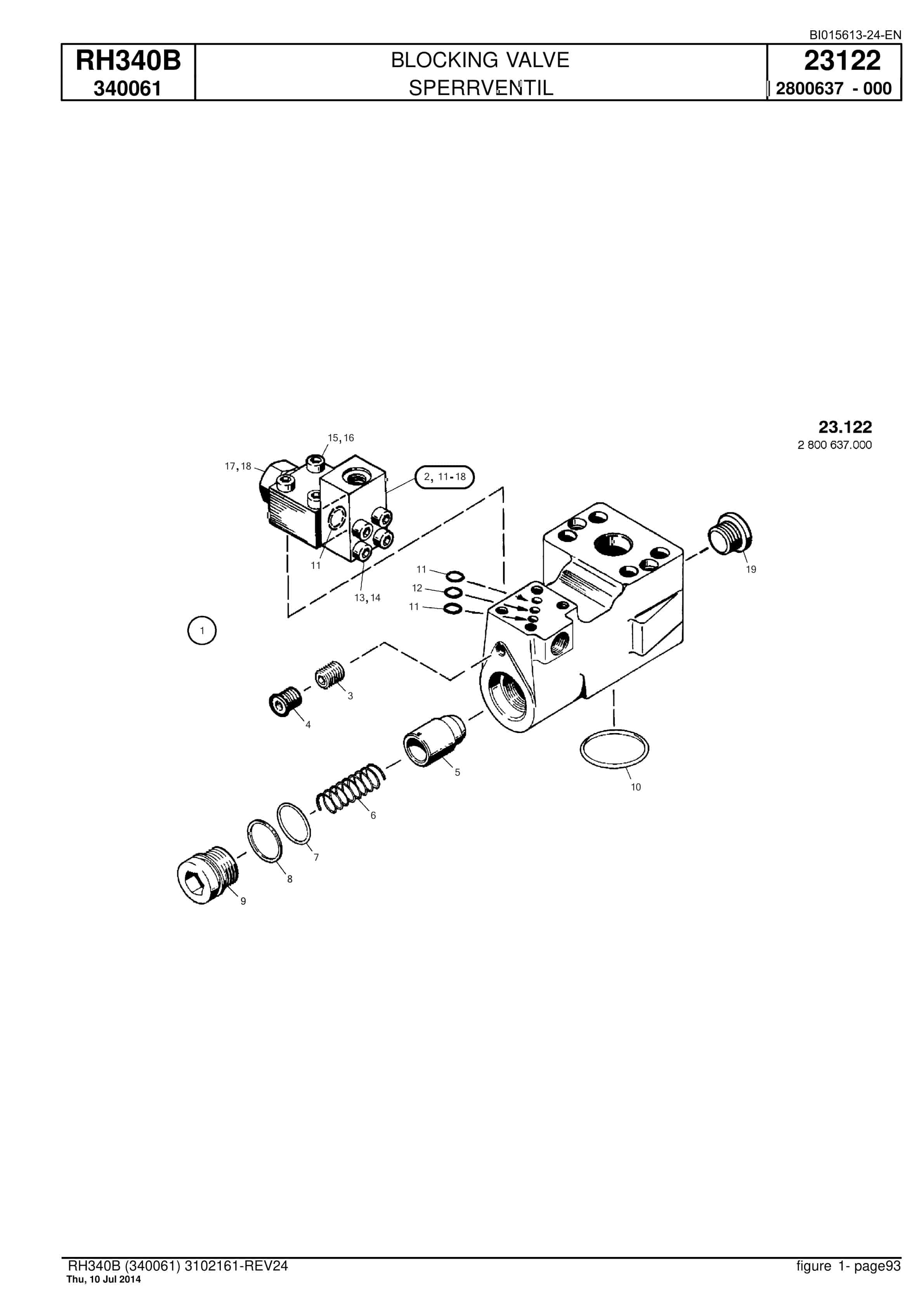 Caterpillar 6060 Hydraulic Shovel Spare Parts Manual BI015613-24-EN-2