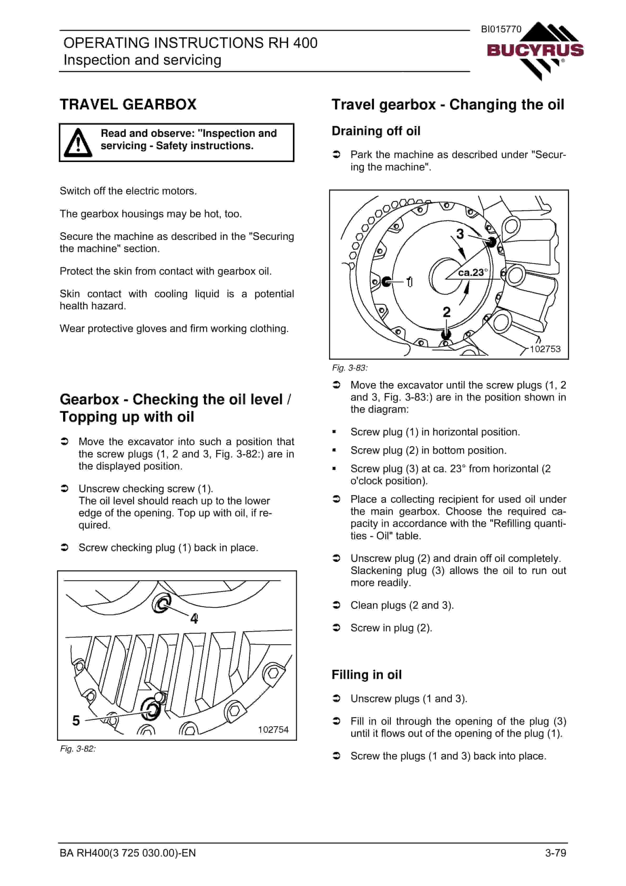 Caterpillar 6090 AC FS Hydraulic Shovel Operation And Maintenance Manual BI015770 4 Caterpillar 6090 AC FS Hydraulic Shovel Operation And Maintenance Manual BI015770 - Image 4