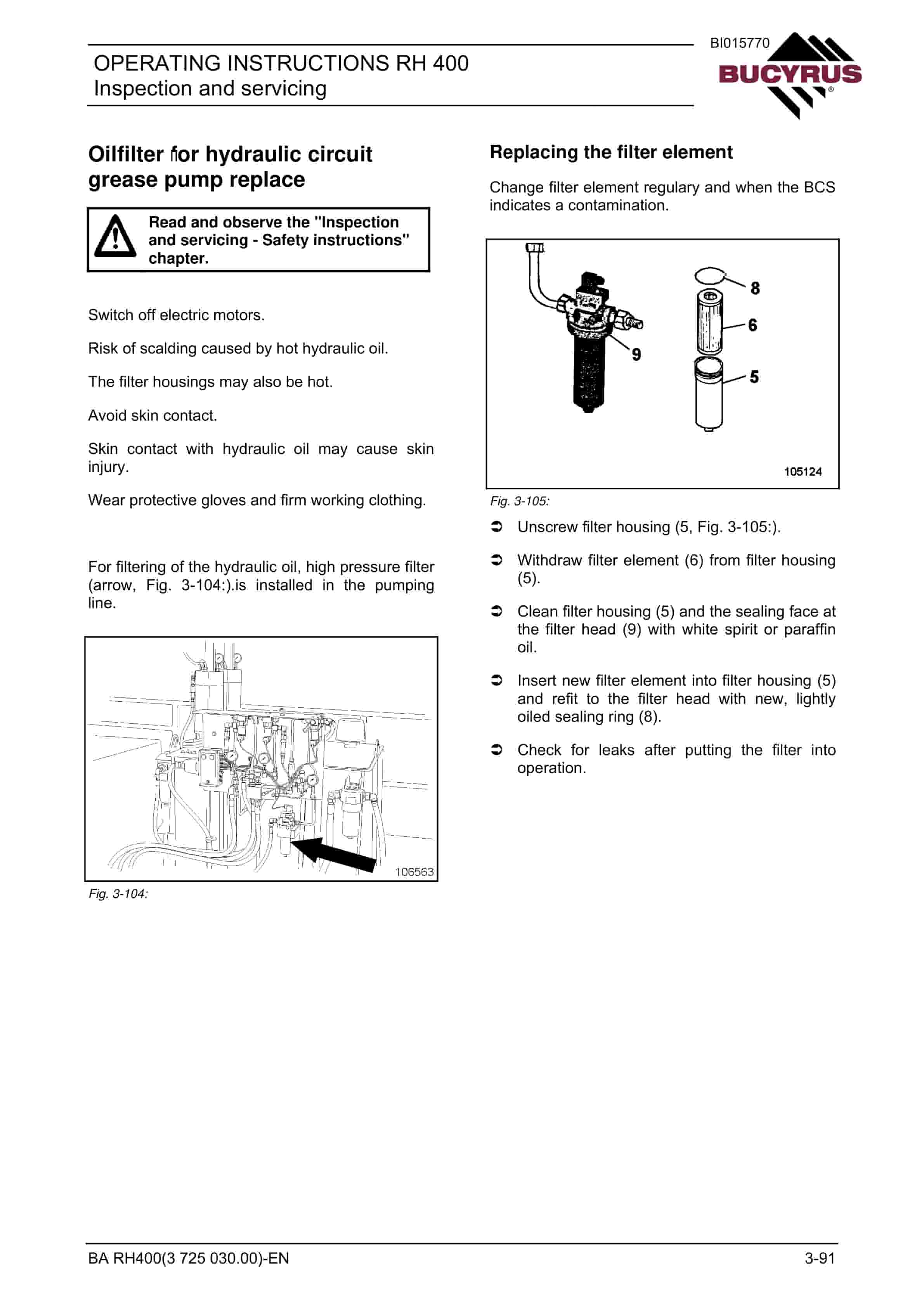 Caterpillar 6090 AC FS Hydraulic Shovel Operation And Maintenance Manual BI015770 5 Caterpillar 6090 AC FS Hydraulic Shovel Operation And Maintenance Manual BI015770 - Image 5