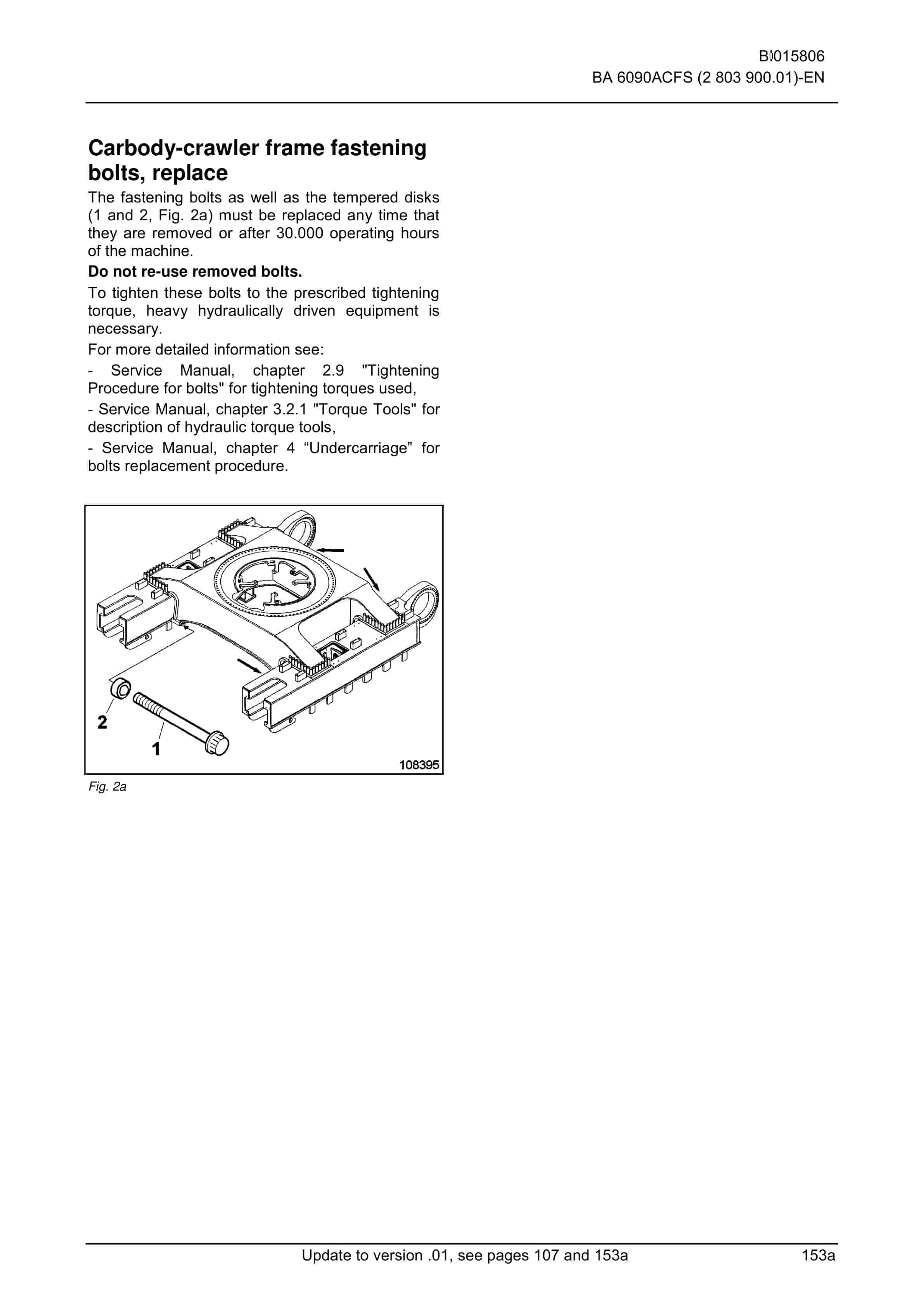 Caterpillar 6090 AC FS Hydraulic Shovel Operation And Maintenance Manual BI015806-4