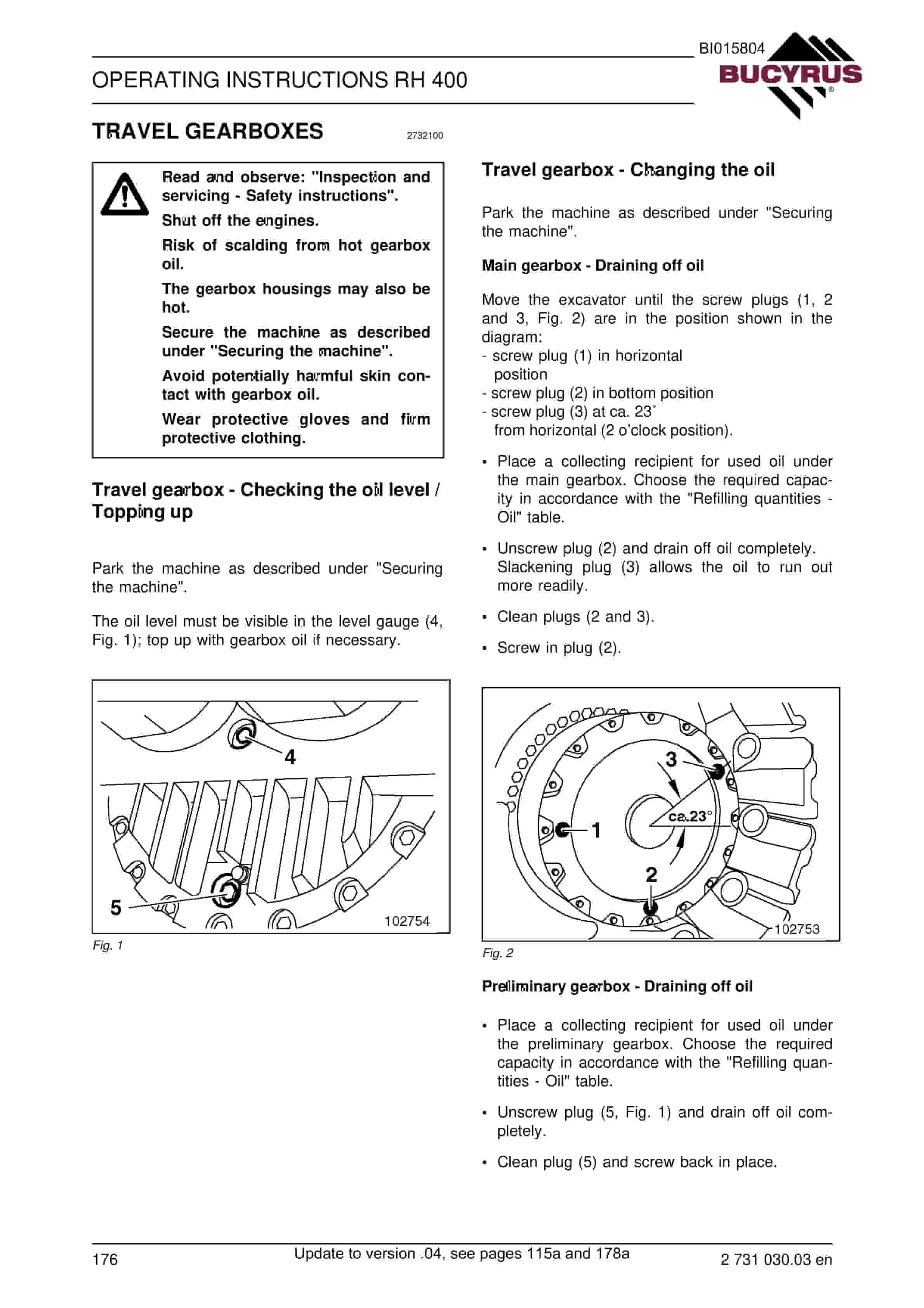 Caterpillar 6090 FS Hydraulic Shovel Operation And Maintenance Manual BI015804-4