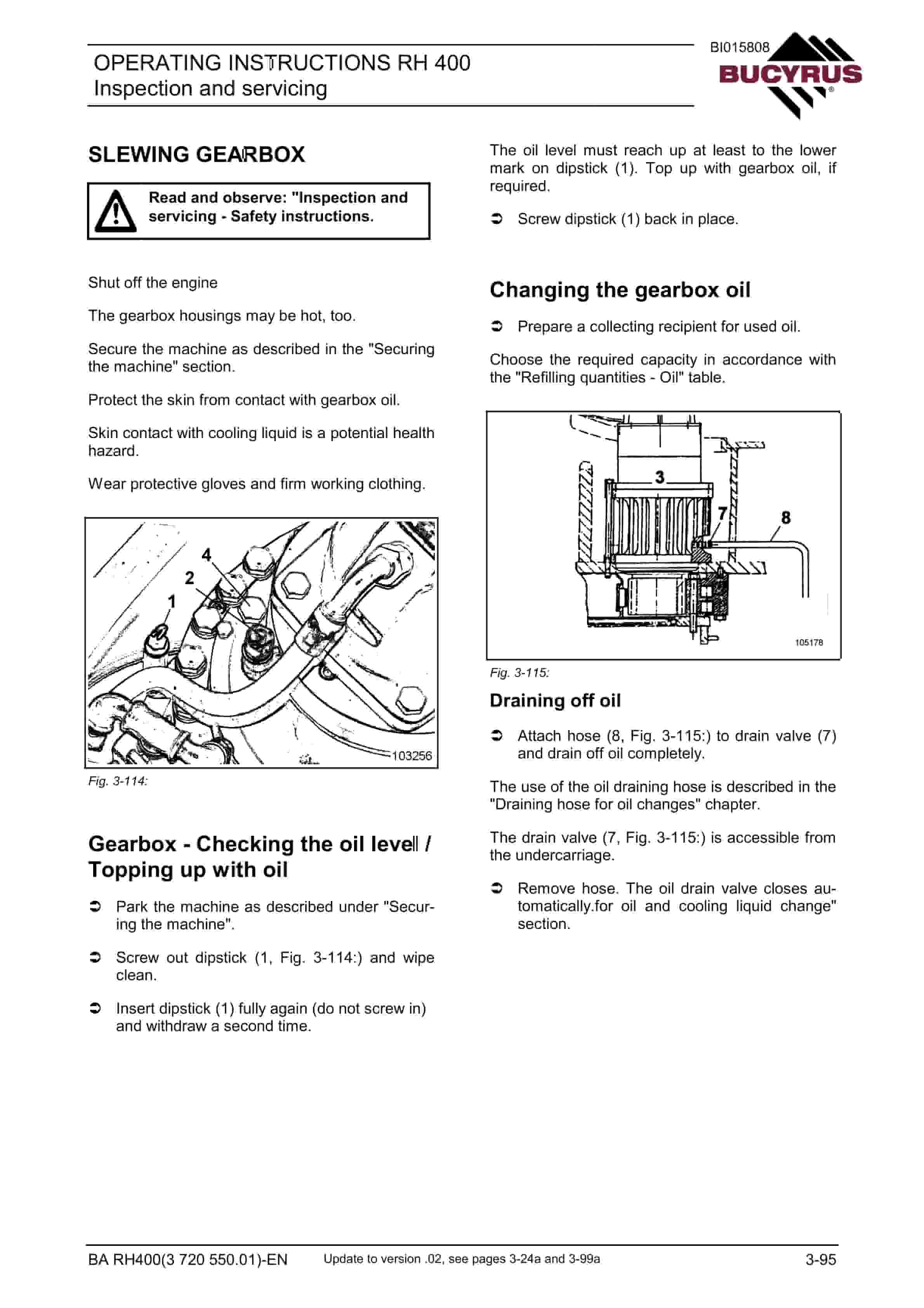 Caterpillar 6090 FS Hydraulic Shovel Operation And Maintenance Manual BI015808 4 Caterpillar 6090 FS Hydraulic Shovel Operation And Maintenance Manual BI015808 - Image 4