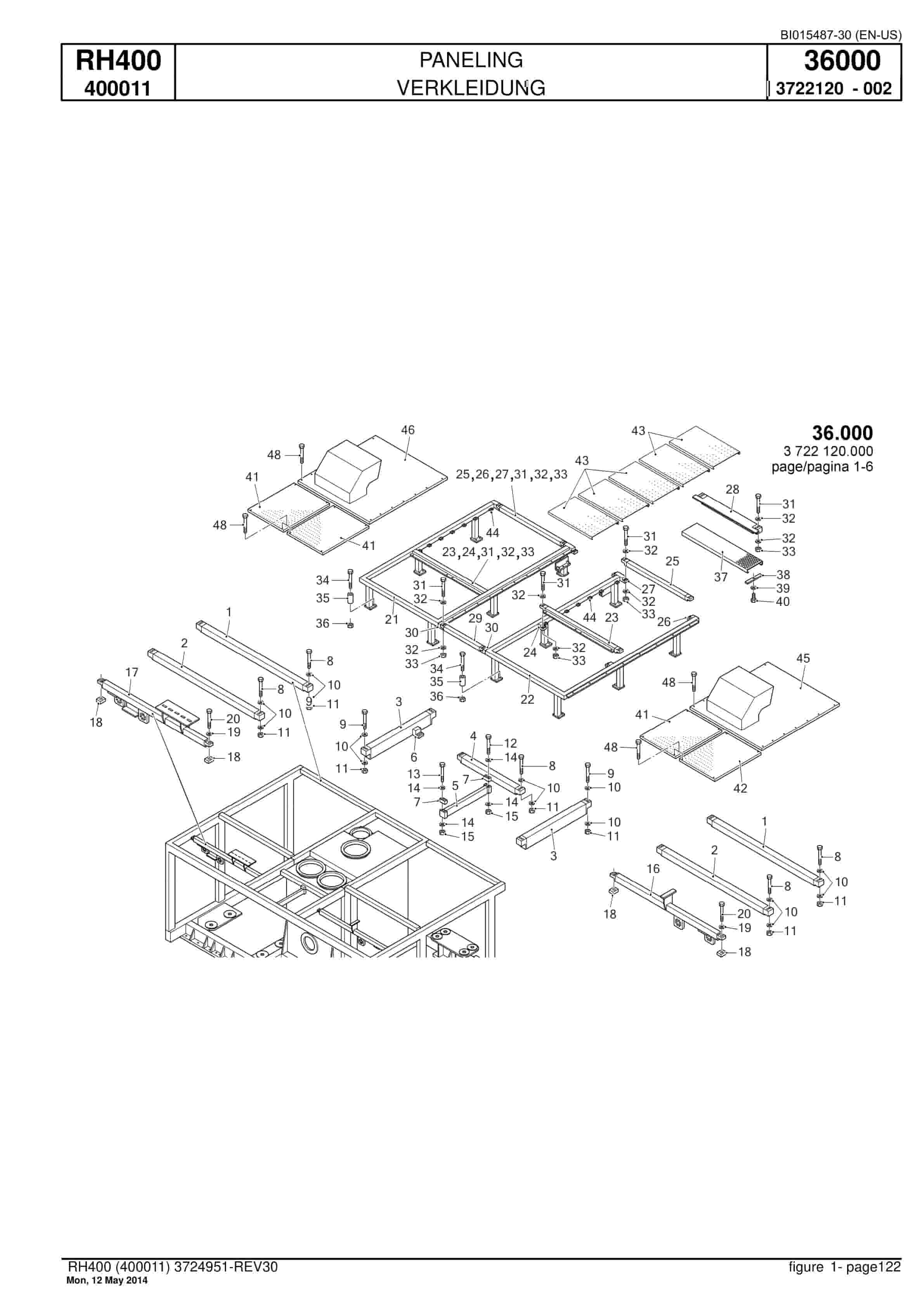 Caterpillar 6090 FS Hydraulic Shovel Spare Parts Manual BI015487-30-3