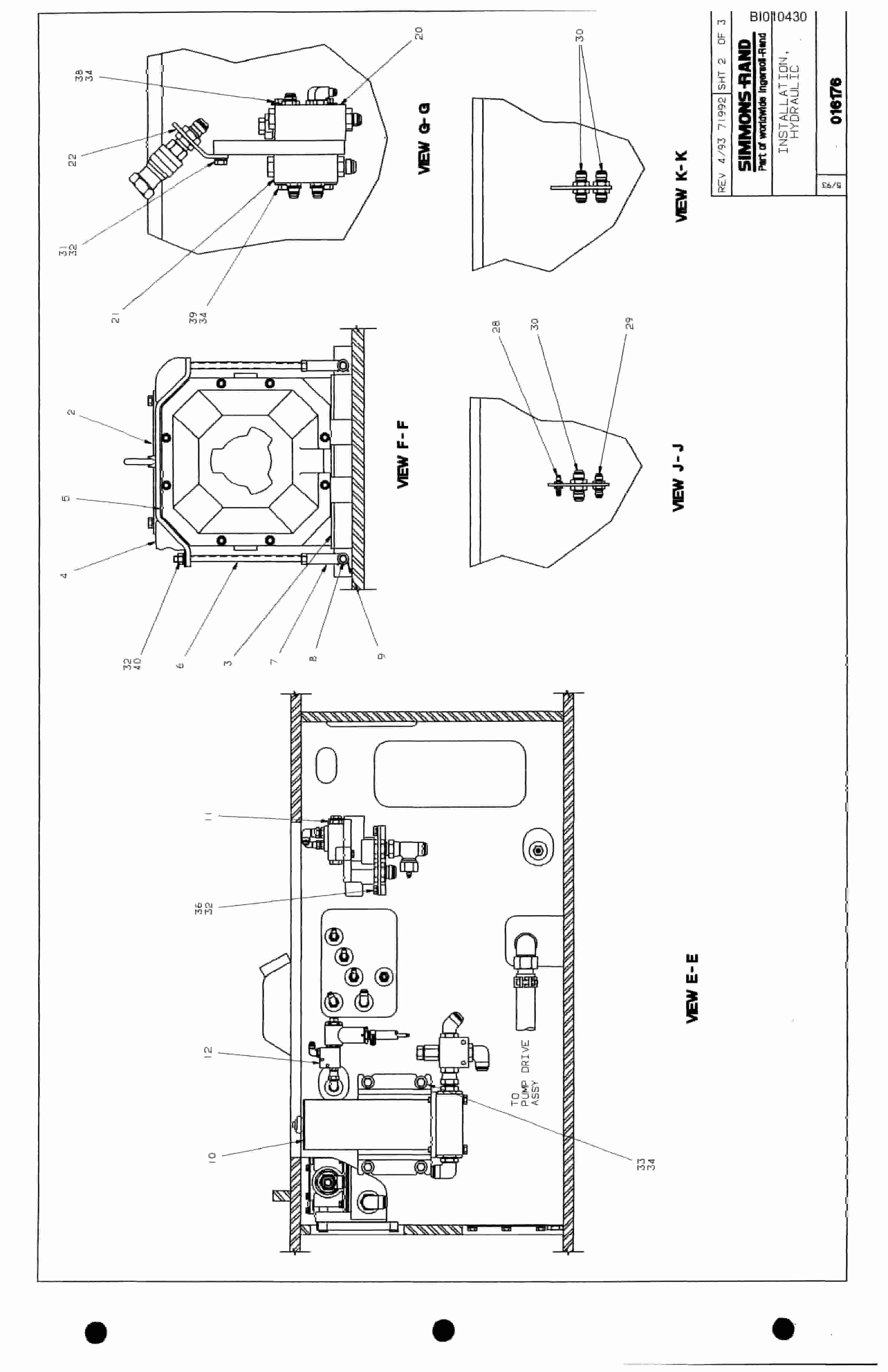 Caterpillar 630 Parts Manual BI010430-3