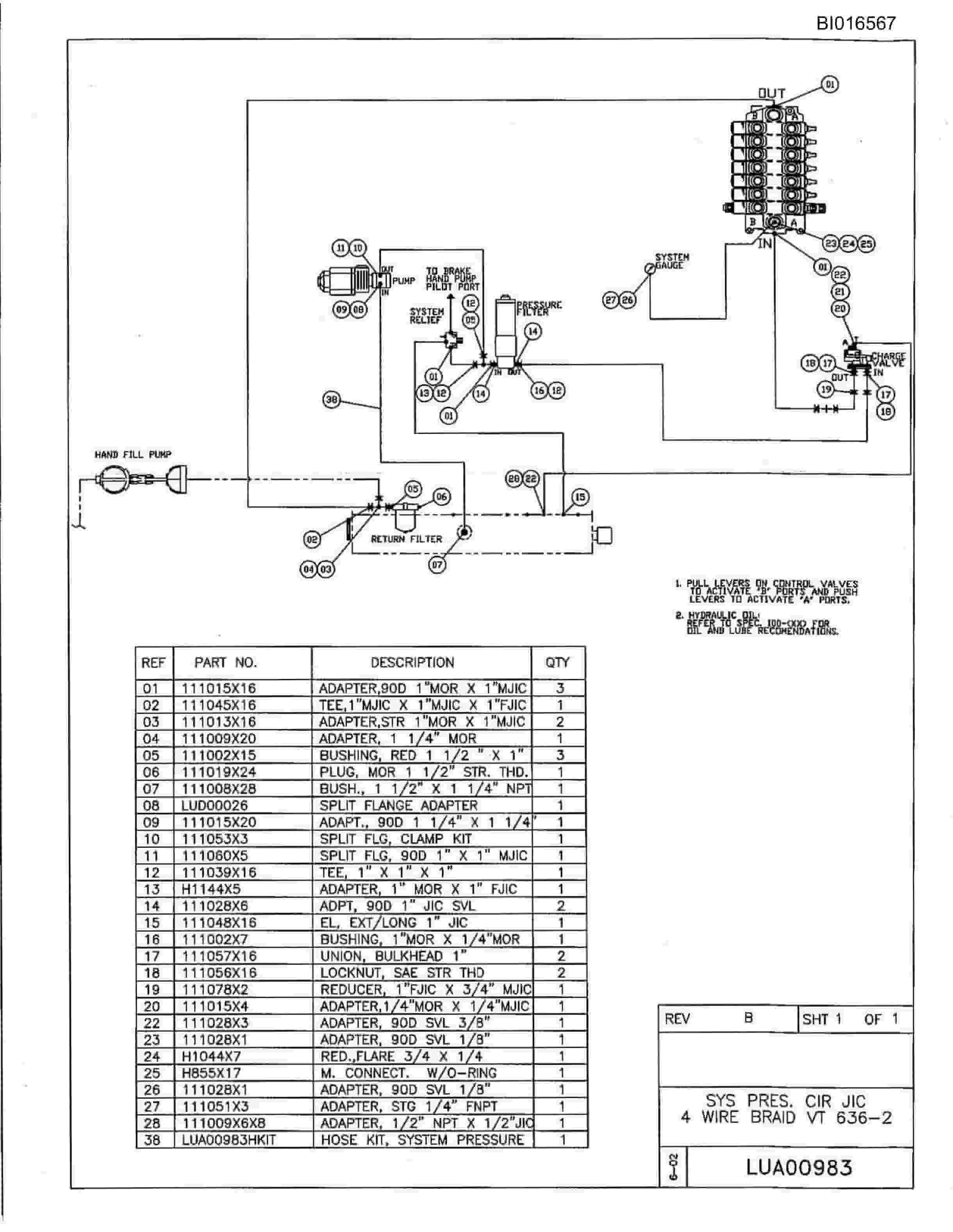 Caterpillar 630 Parts Manual BI016567-4