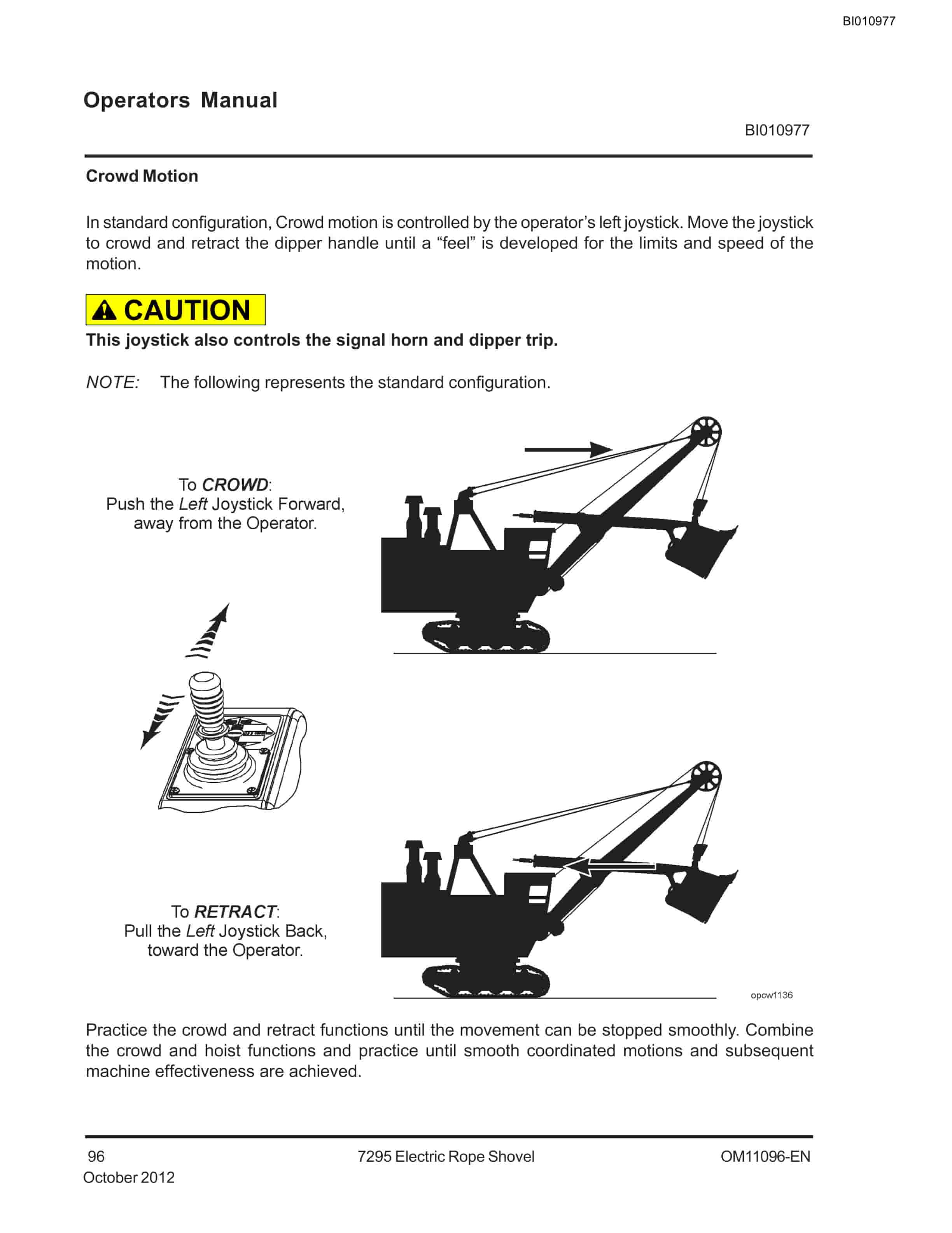 Caterpillar 7295 Electric Rope Shovel Operator Manual BI010977 5 Caterpillar 7295 Electric Rope Shovel Operator Manual BI010977 - Image 5