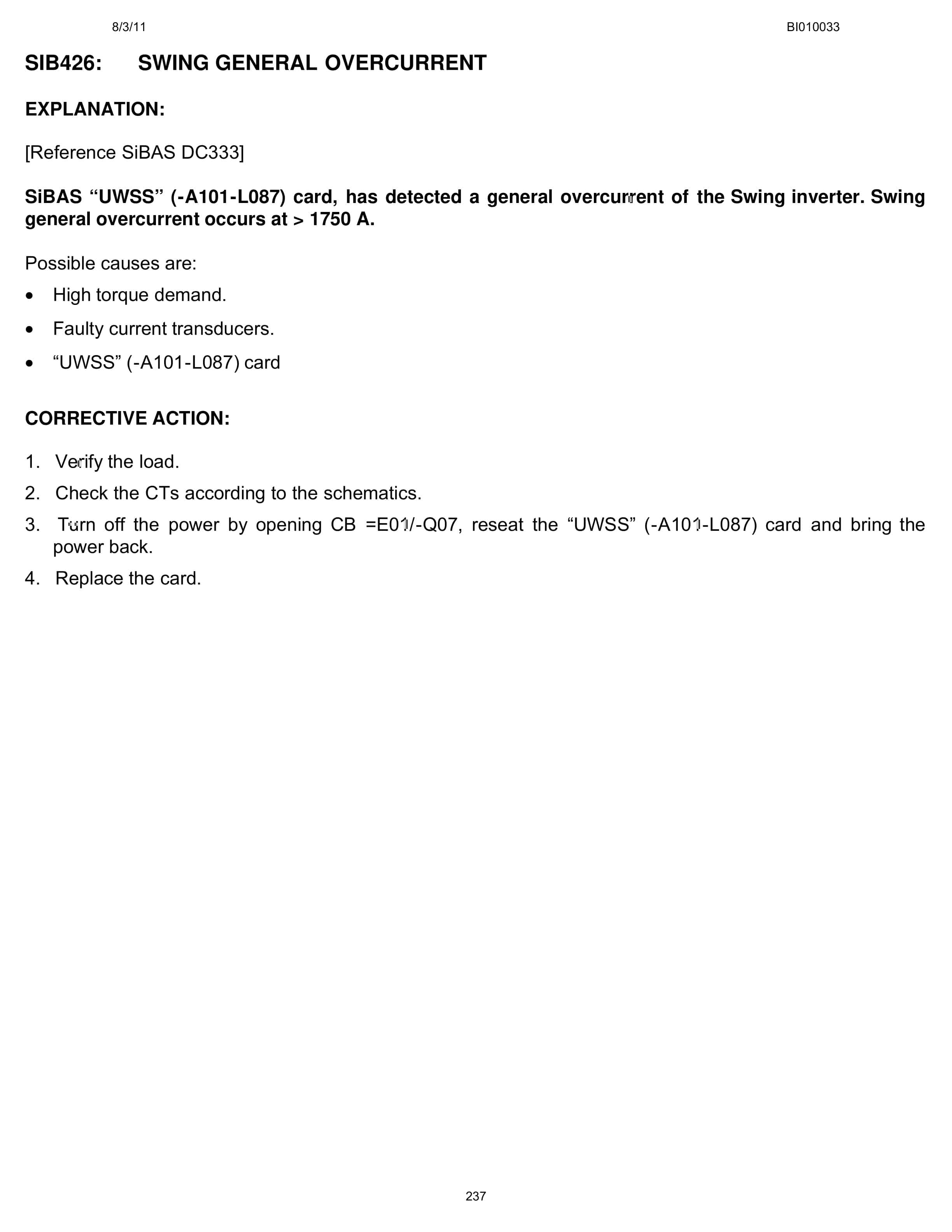 Caterpillar 7495 Electric Rope Shovel Electrical Service Manual BI010632 Book 1 3 Caterpillar 7495 Electric Rope Shovel Electrical Service Manual BI010632 Book 1 - Image 3