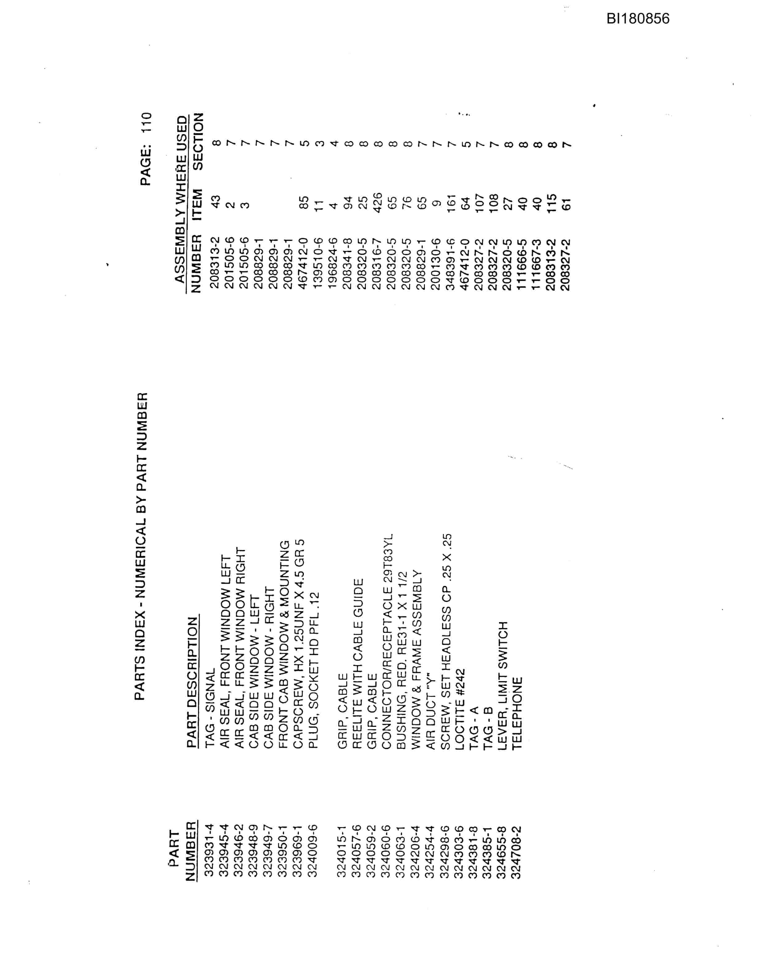 Caterpillar 7820 Walking Dragline Parts Manual BI180856-4