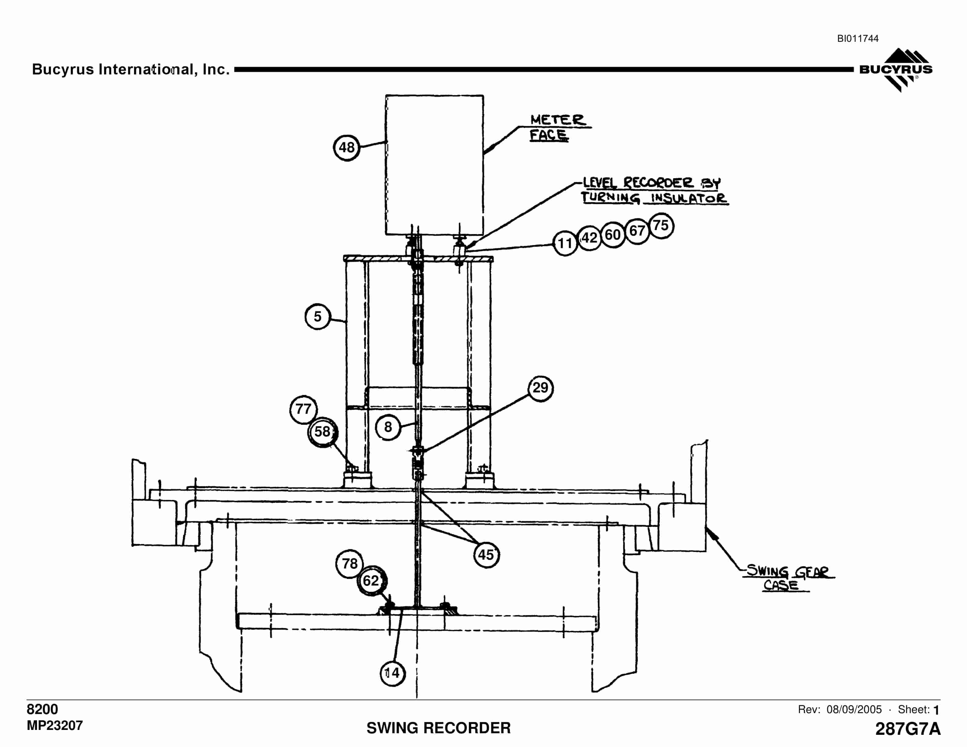 Caterpillar 8200 Parts Manual BI011744-2
