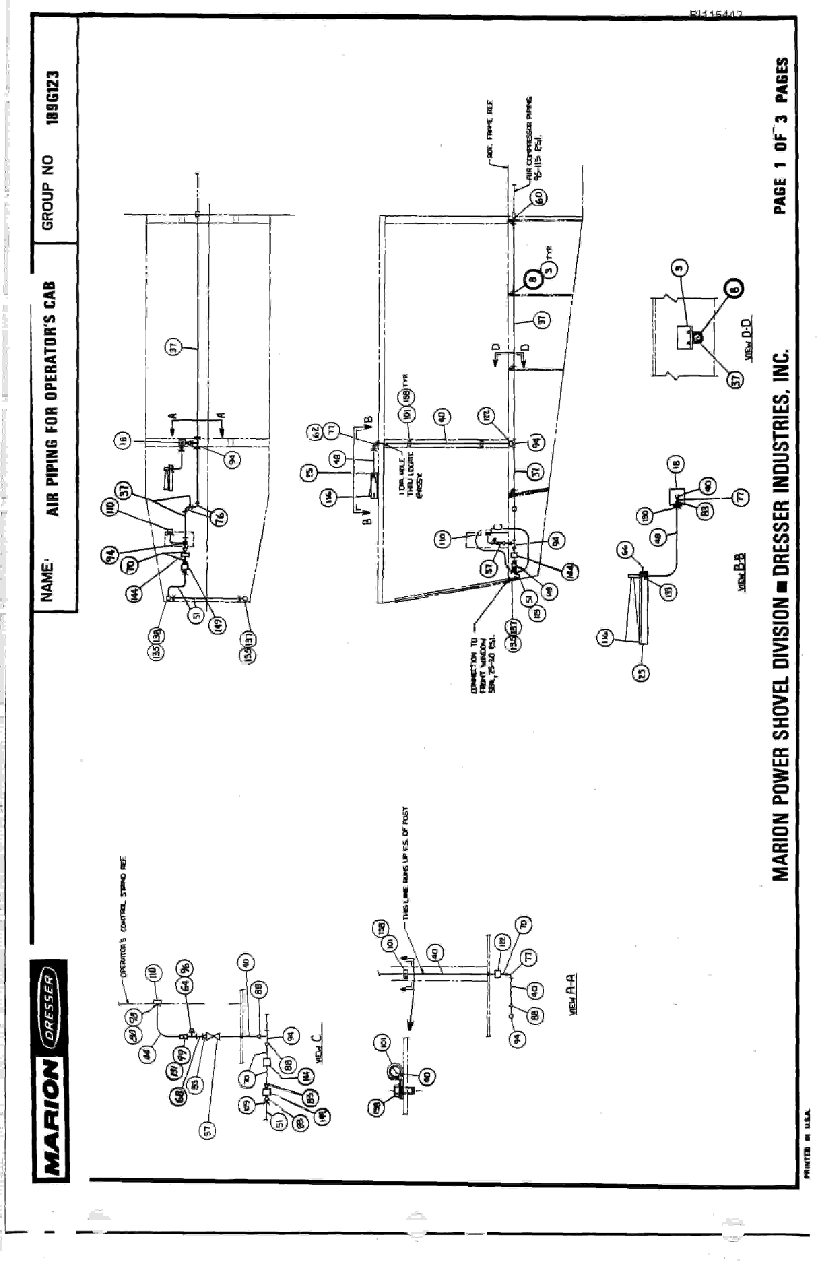 Caterpillar 8200 Parts Manual BI115442-3