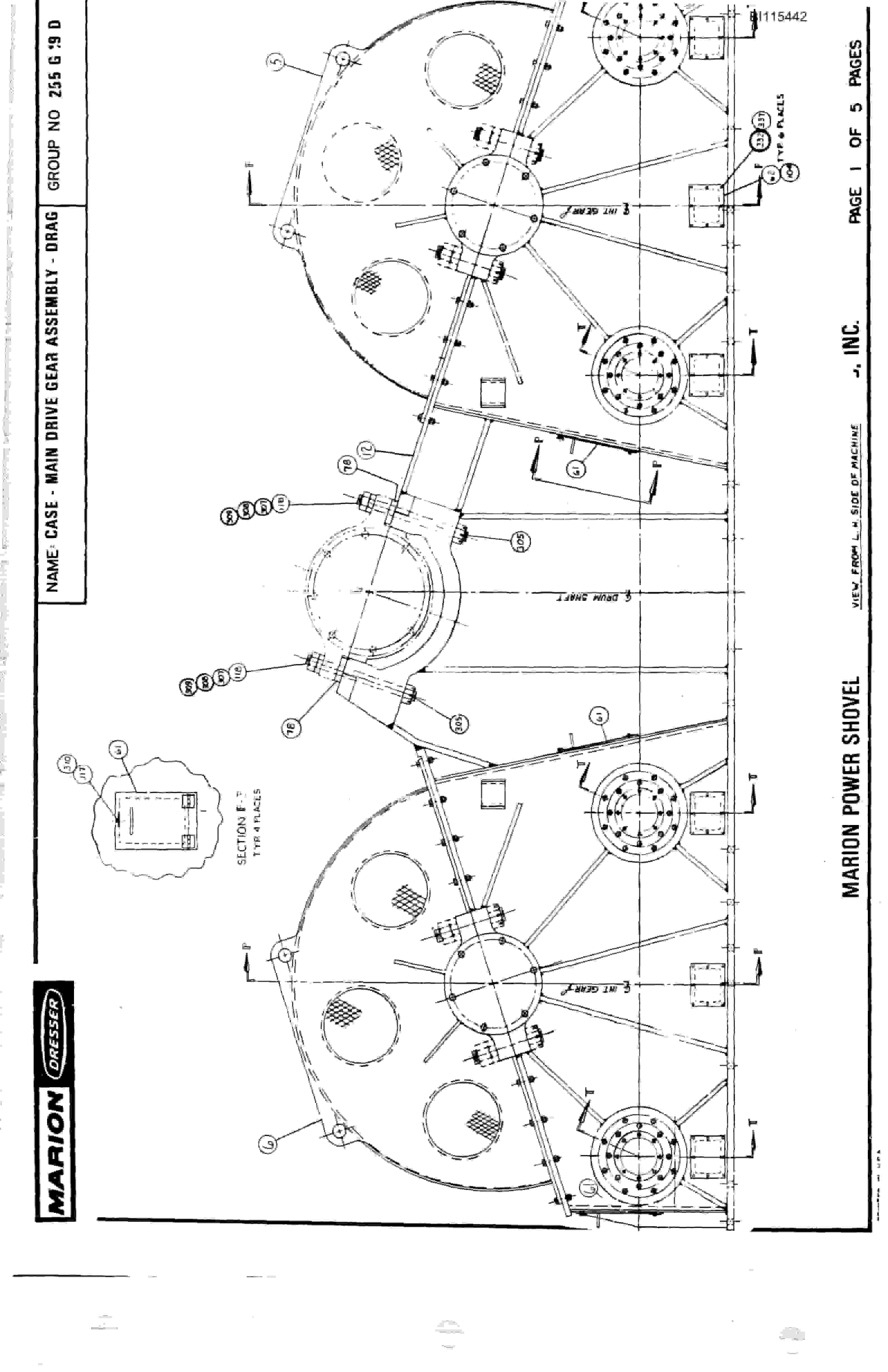 Caterpillar 8200 Parts Manual BI115442-4