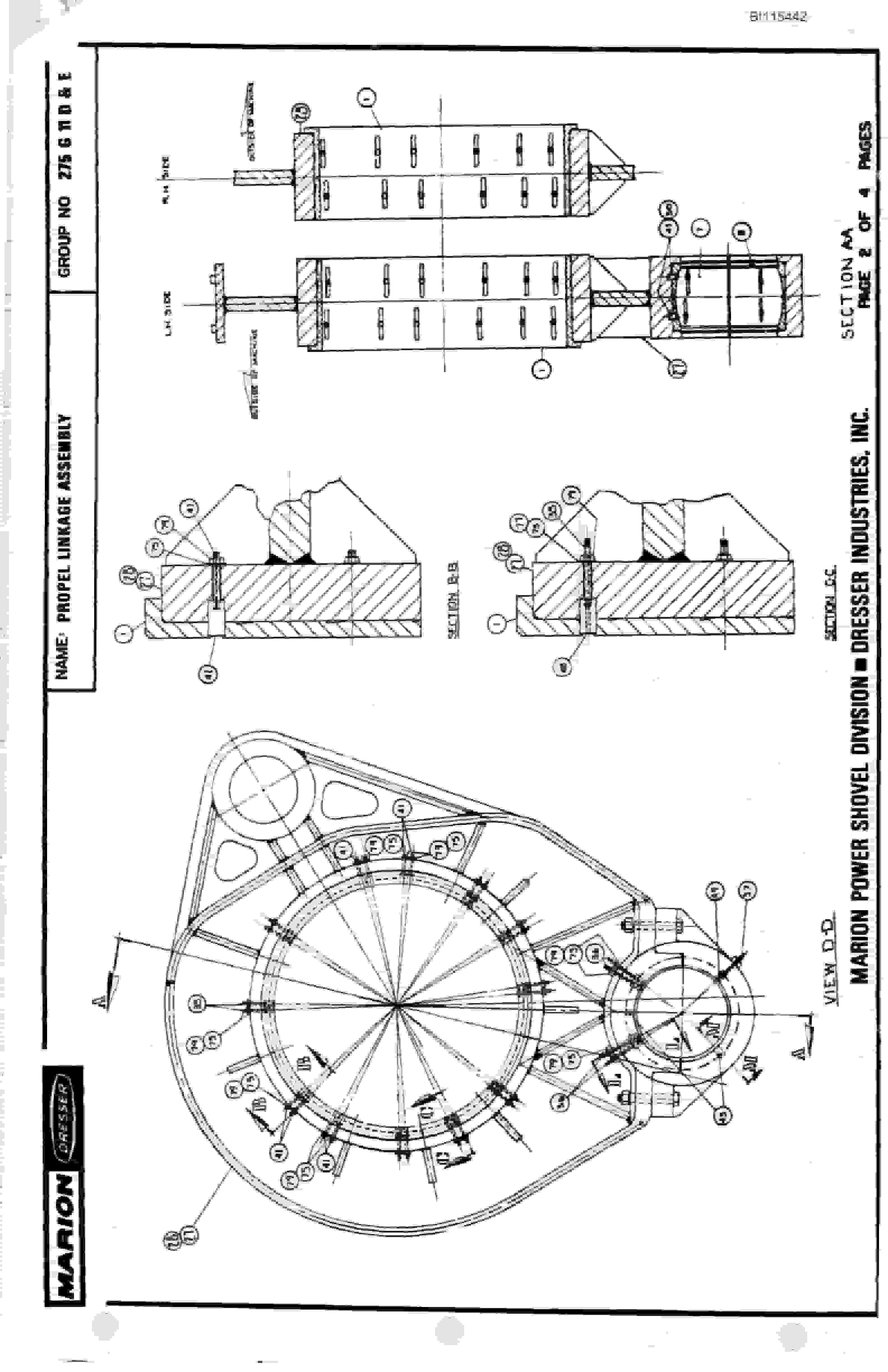 Caterpillar 8200 Parts Manual BI115442-5