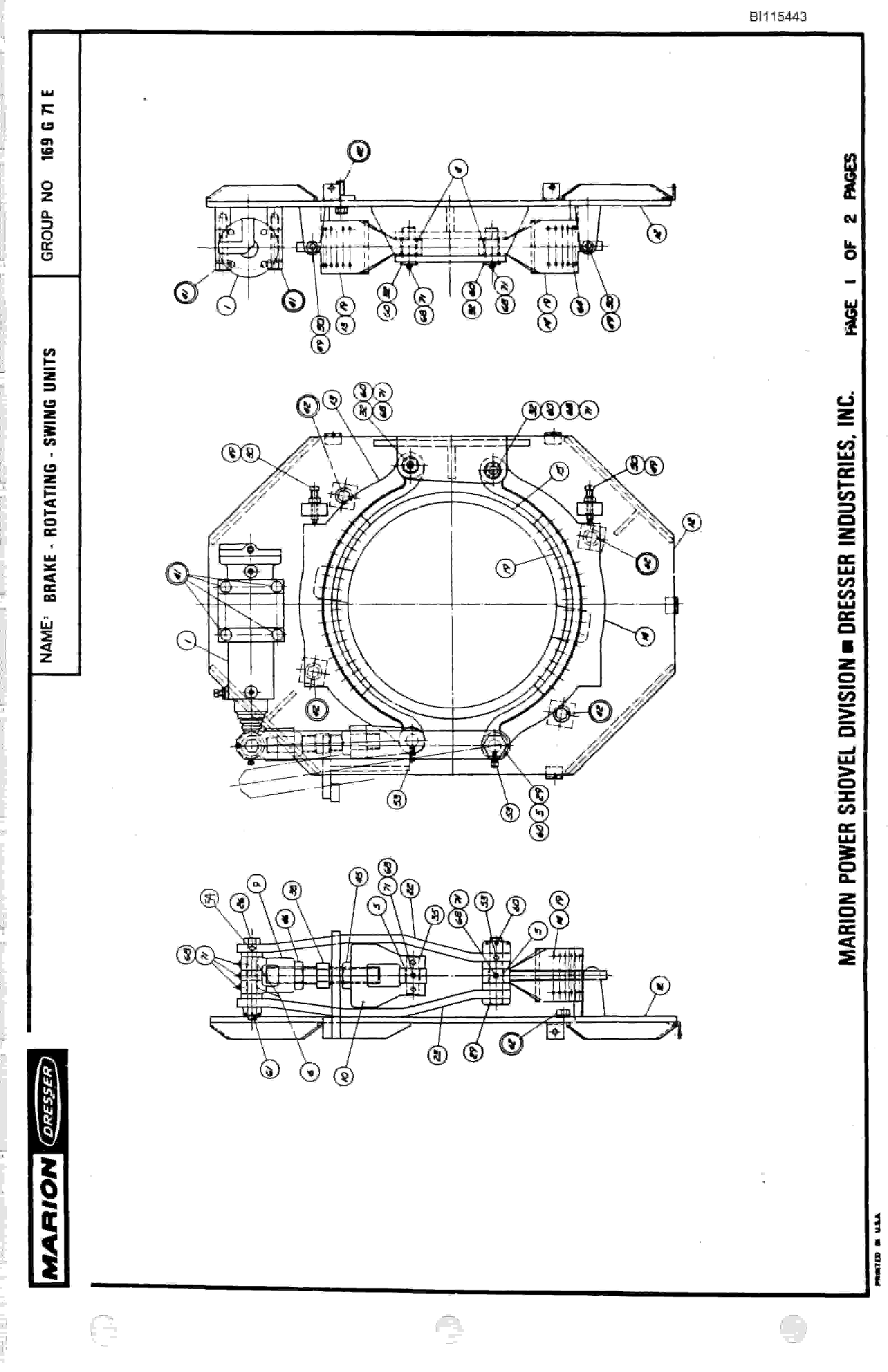 Caterpillar 8200 Parts Manual BI115443-3